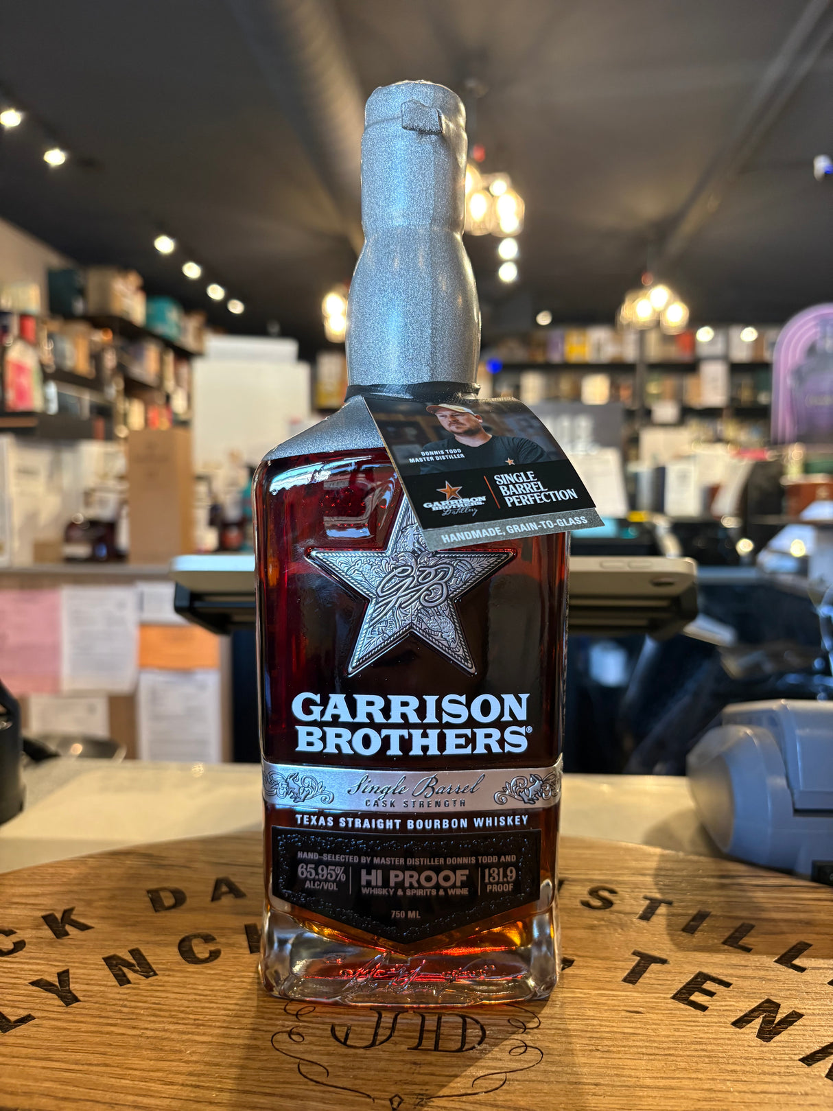 Garrison Brother's Single Barrel Cask Strength 131.9 Proof Hi Proof Store Pick 750ml
