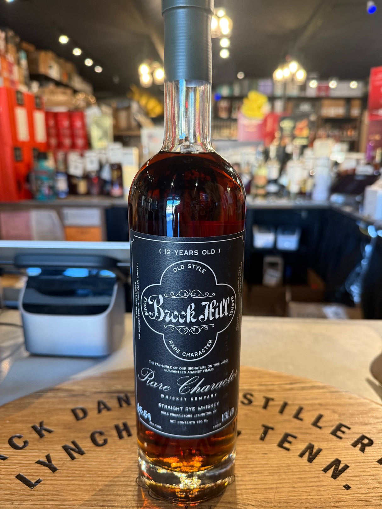 Brook Hill Rye 12 Year Joust Straight Rye Whisky 750mL