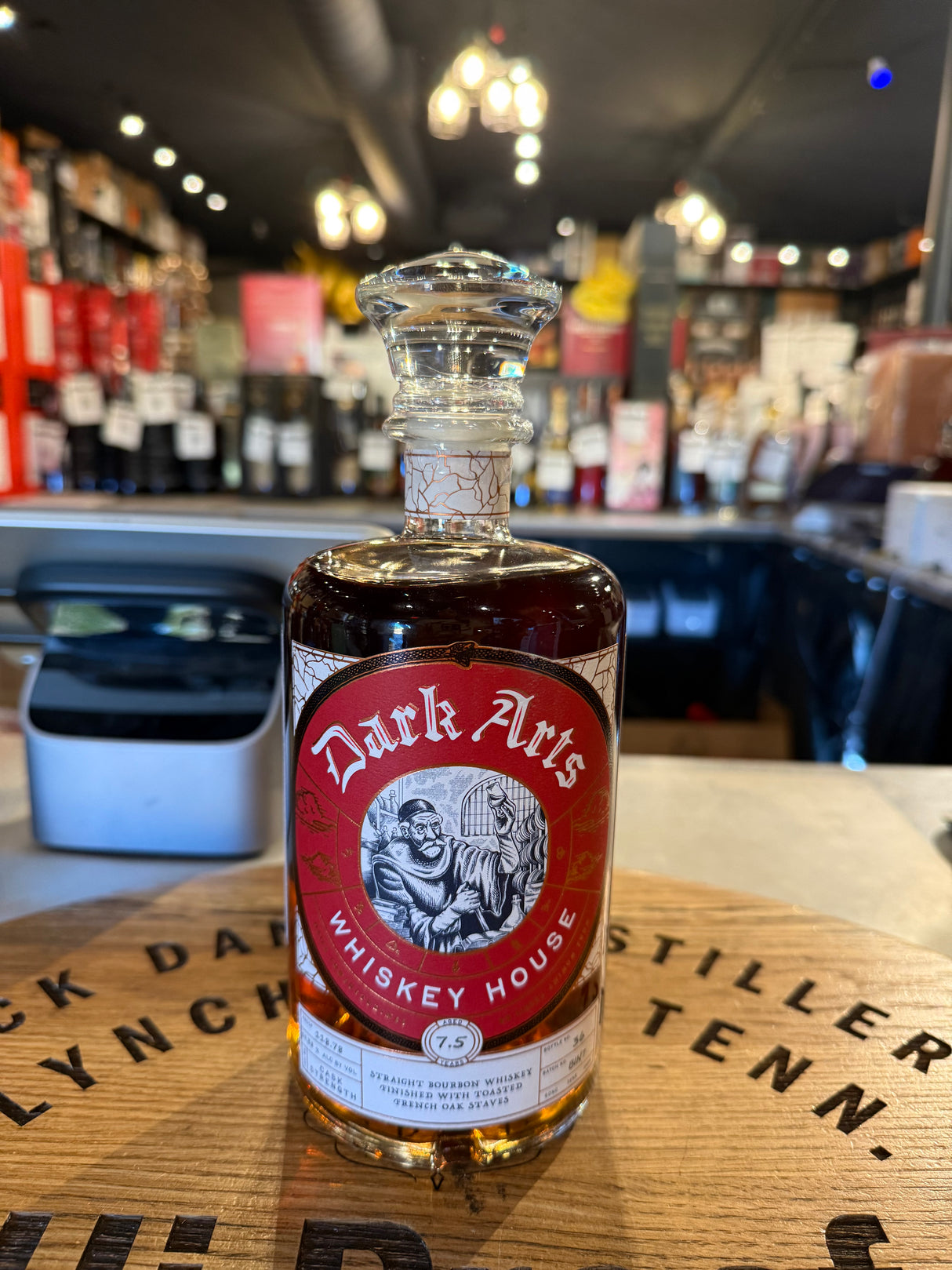 Dark Arts 7.5 Year Toasted French Oak Cask Hi Proof Store Pick Straight Bourbon 750mL