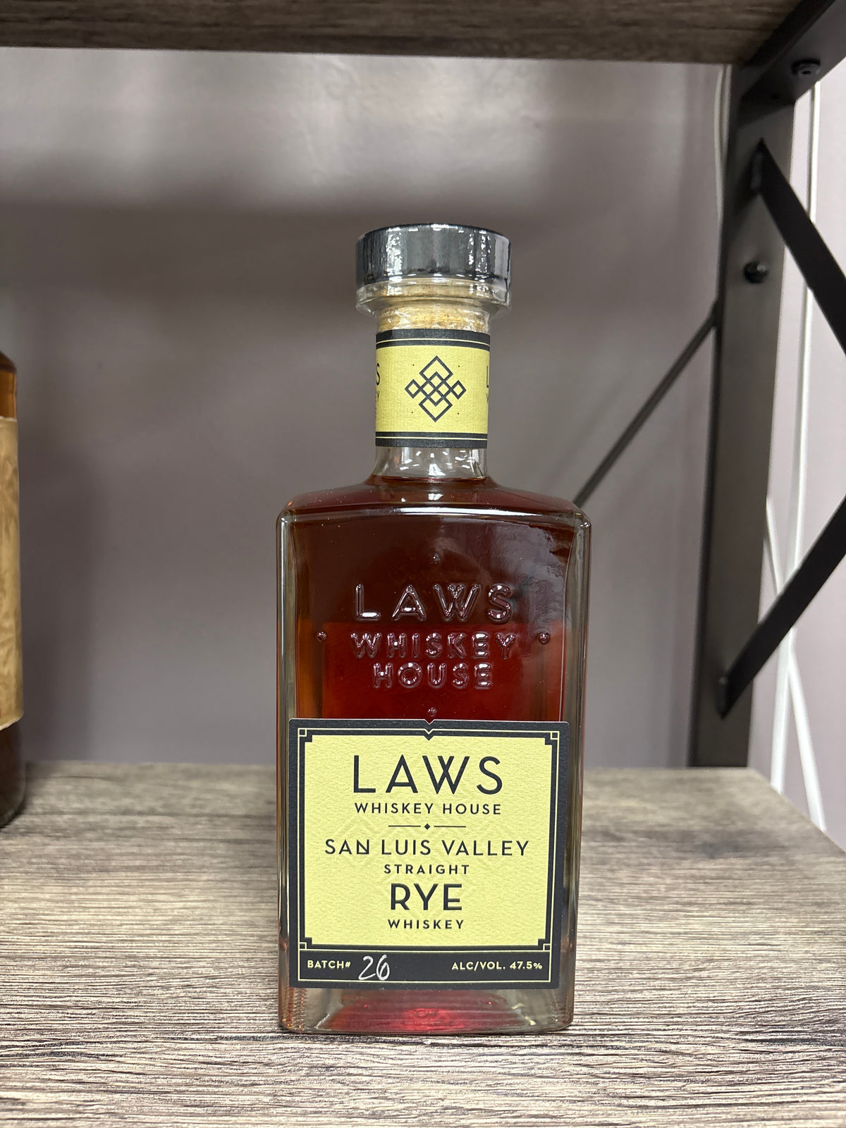 Laws Whisky San Luis Valley Straight Rye 95 Proof 750ml