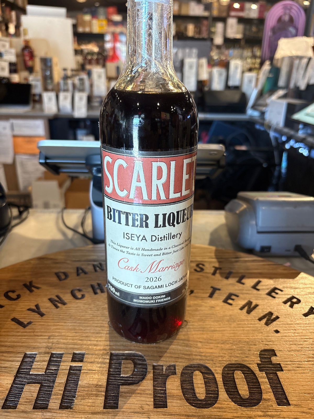 Scarlet Cask Marriage Bitter Liqeur Batch 10 700ml