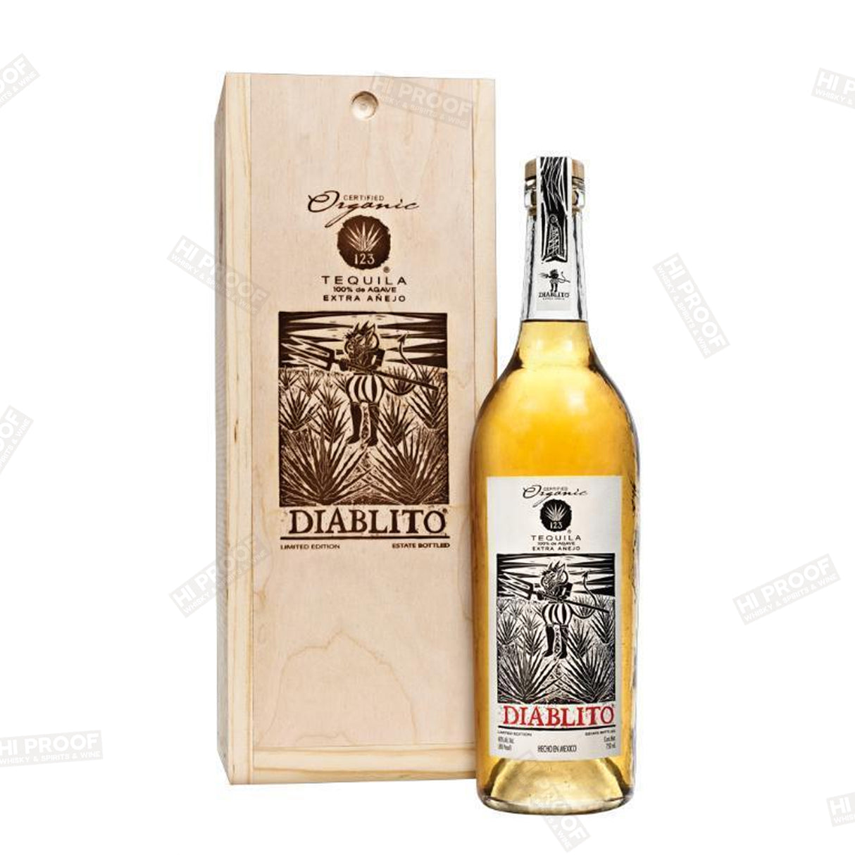 123 Organic Tequila Extra Añejo (Diablito) 750ml