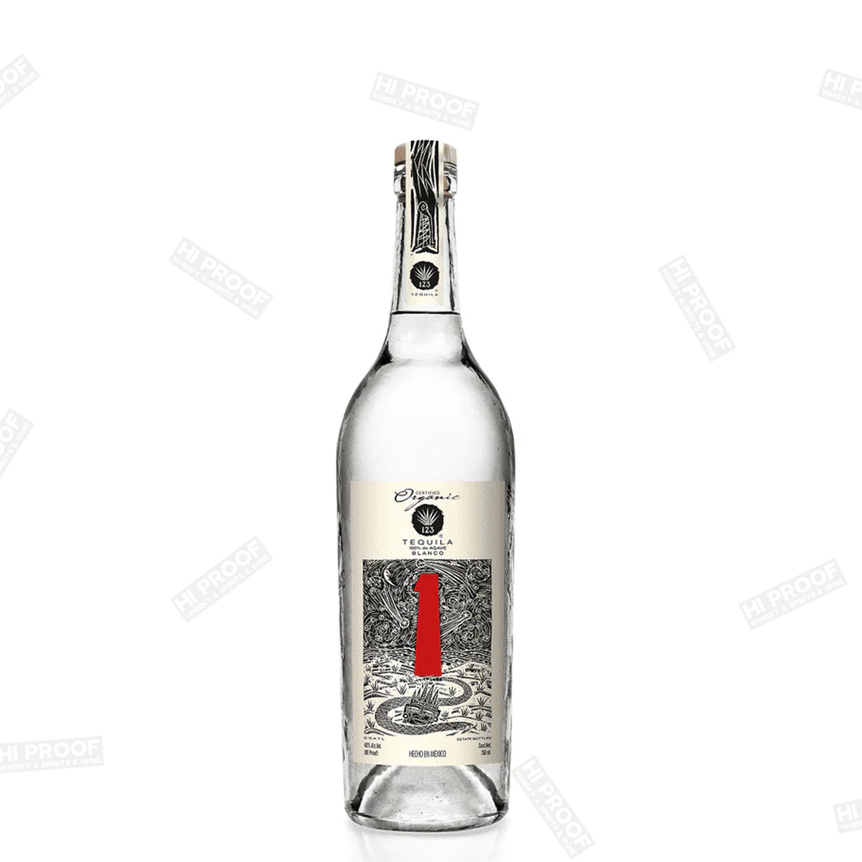 123 Organic Tequila #1 Blanco 750ml