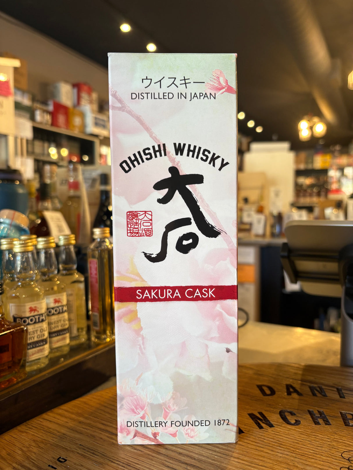 Ohishi Whisky Sakura Cask 42.6% alc 750ml