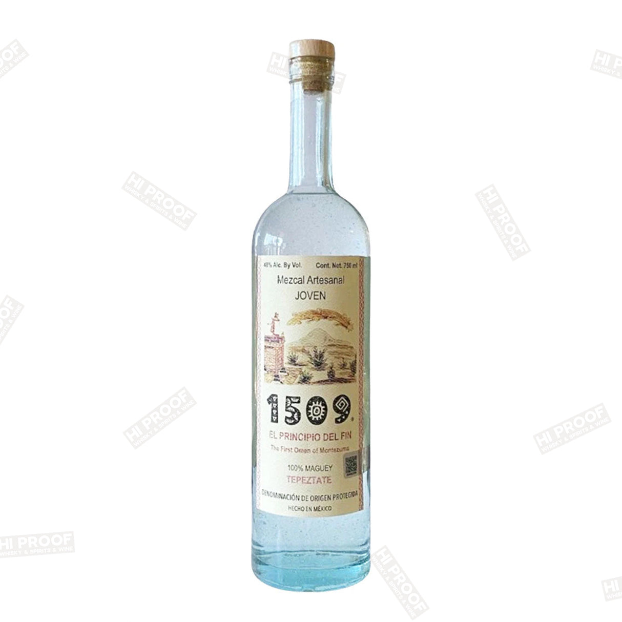 1509 Mezcal Artesanal Joven Tepeztate 750ml