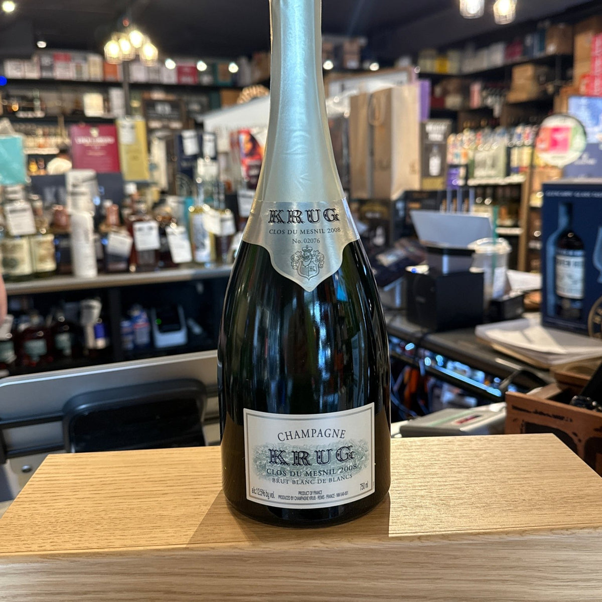 2008 Krug Clos du Mesnil Champagne - Blanc de Blancs – Hi Proof
