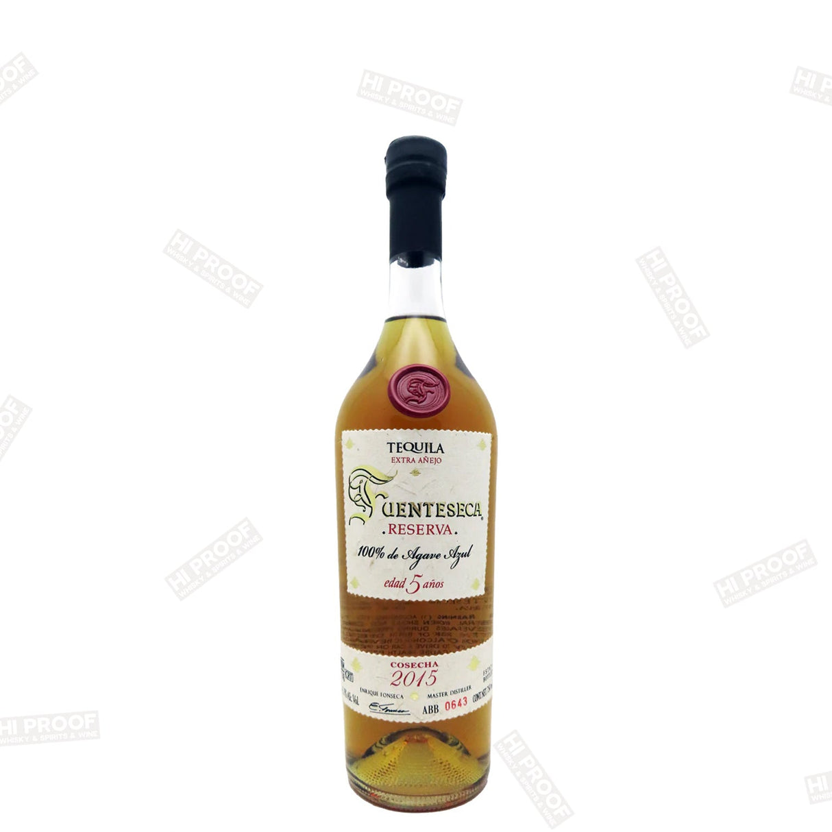 2015 Fuenteseca Reserve Extra Anejo 5 Year Old Tequila 750ml - Hi Proof - Fuenteseca