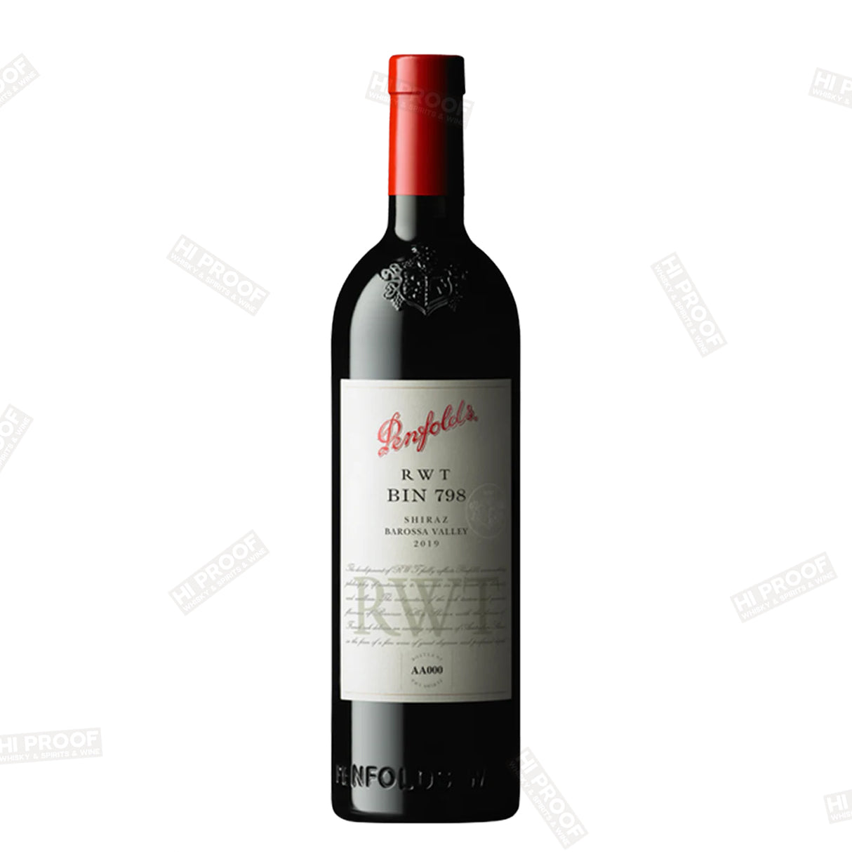 2018 Penfolds Shiraz RWT Bin 798 -Barossa Valley 750ml