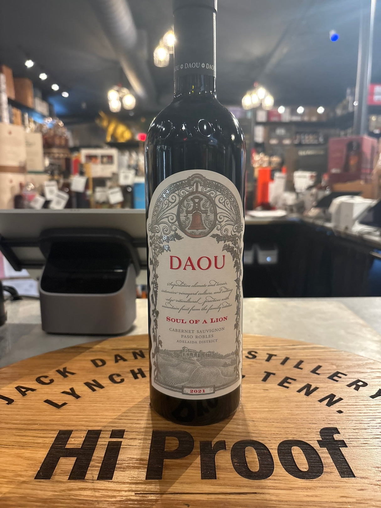 2021 DAOU ESTATE PASO ROBLES SOUL OF A LION CABERNET SAUVIGNON - Hi Proof - DAOU