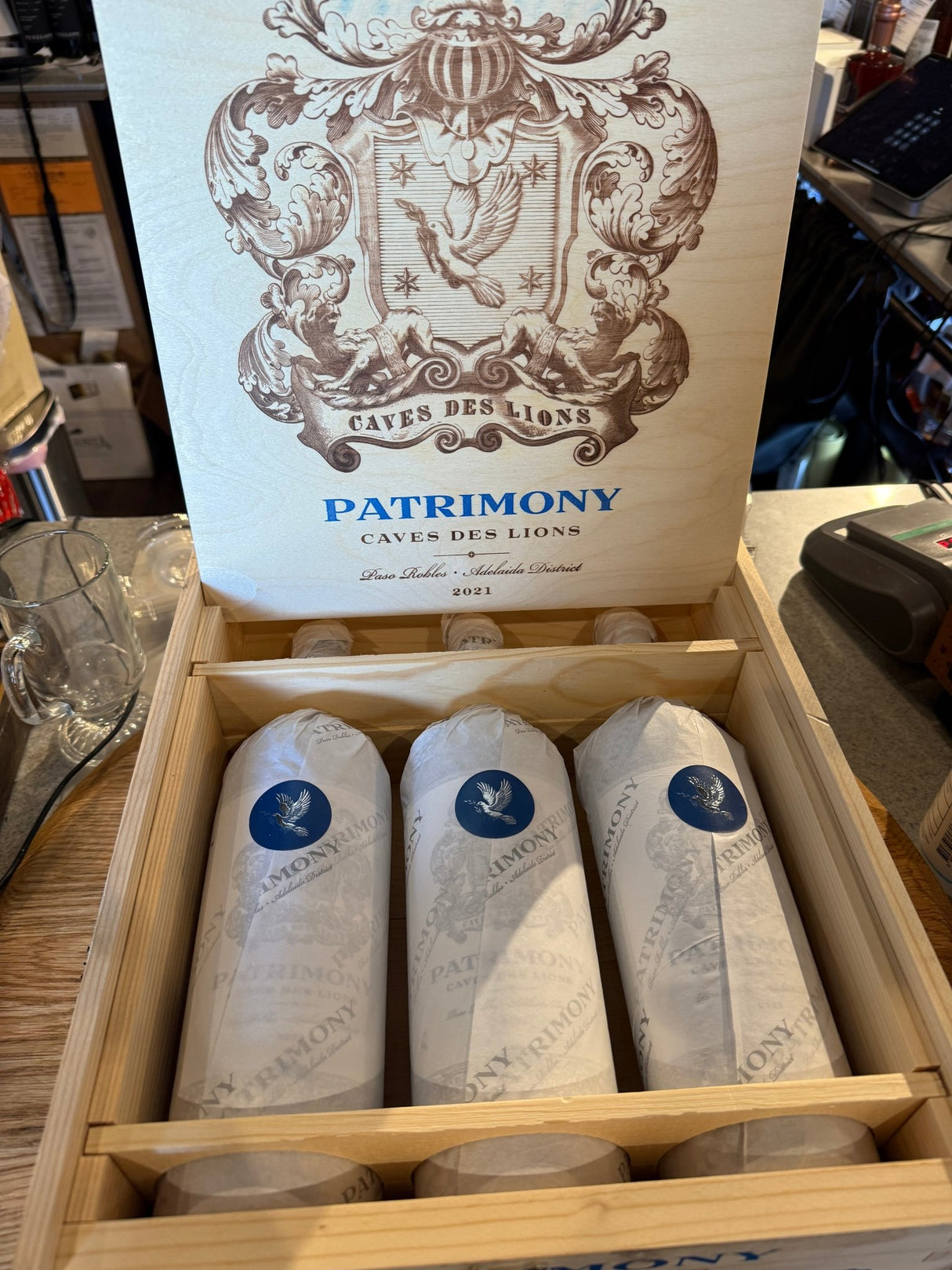 2021 Patrimony Caves Des Lion 750mL - Hi Proof - Patrimony