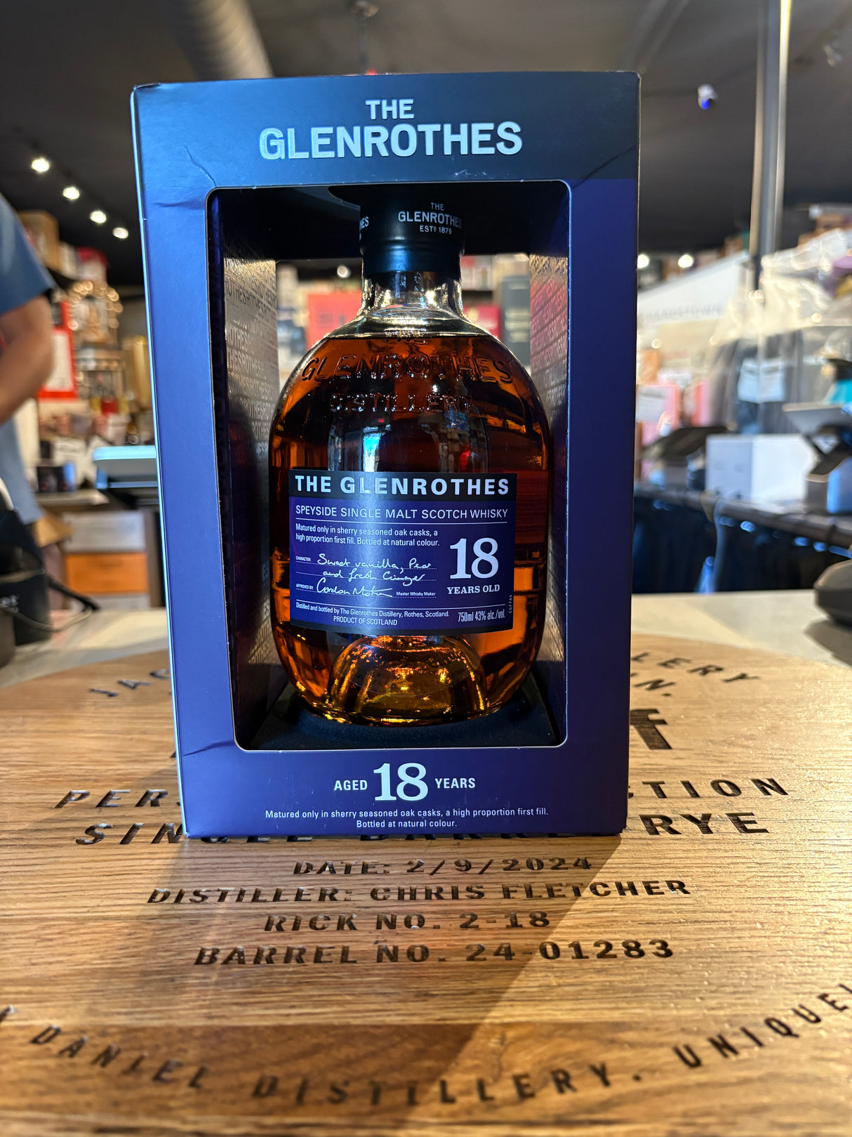 Glenrothes Single Malt 18 Year 86 Proof 750mL