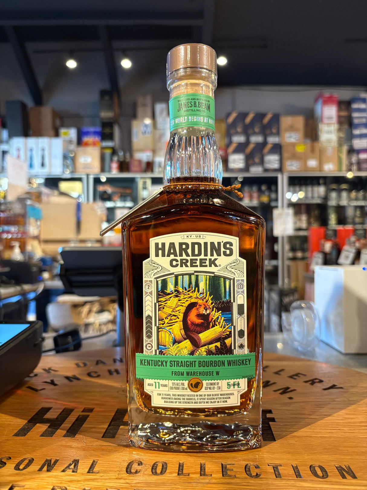 Hardin’s Creek Warehouse W, 110 proof, 700 mL “Rickhouse / Warehouse Series.”