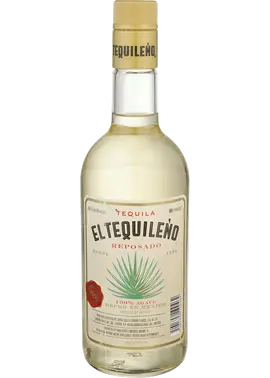 El Tequileno Reposado Tequila 750ml - Premium Los Altos Blue Agave - 3 Month Oak Aged