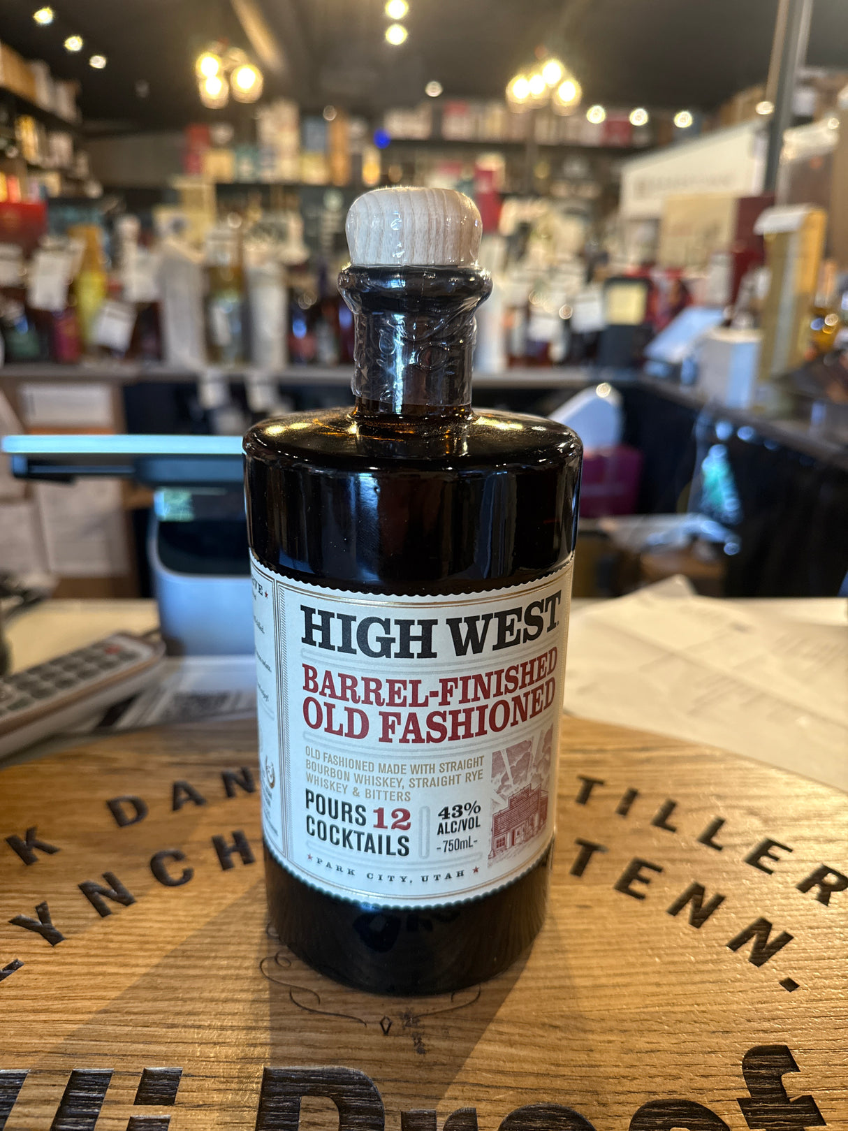 HIGH WEST Barrel Finished Old Fasioned Cocktail 750mL