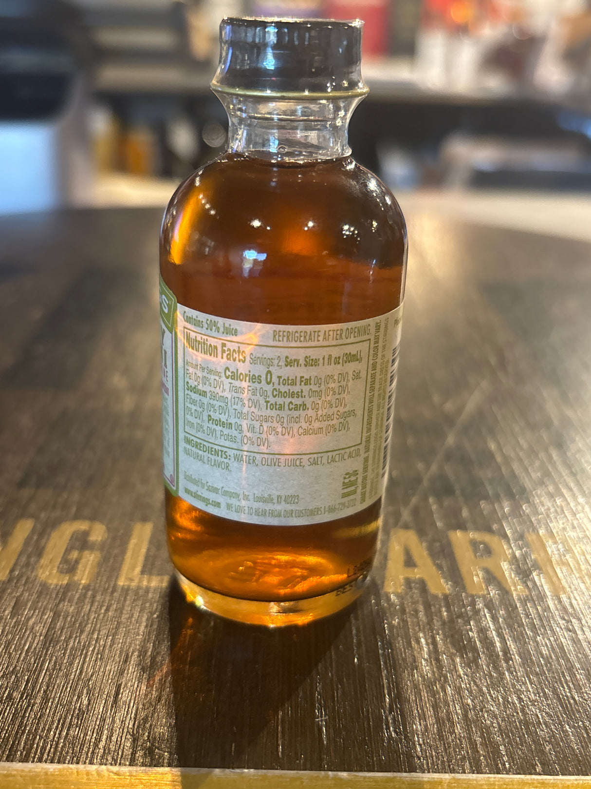 Stirrings Coocktail Mixer Dirty Martini 2oz