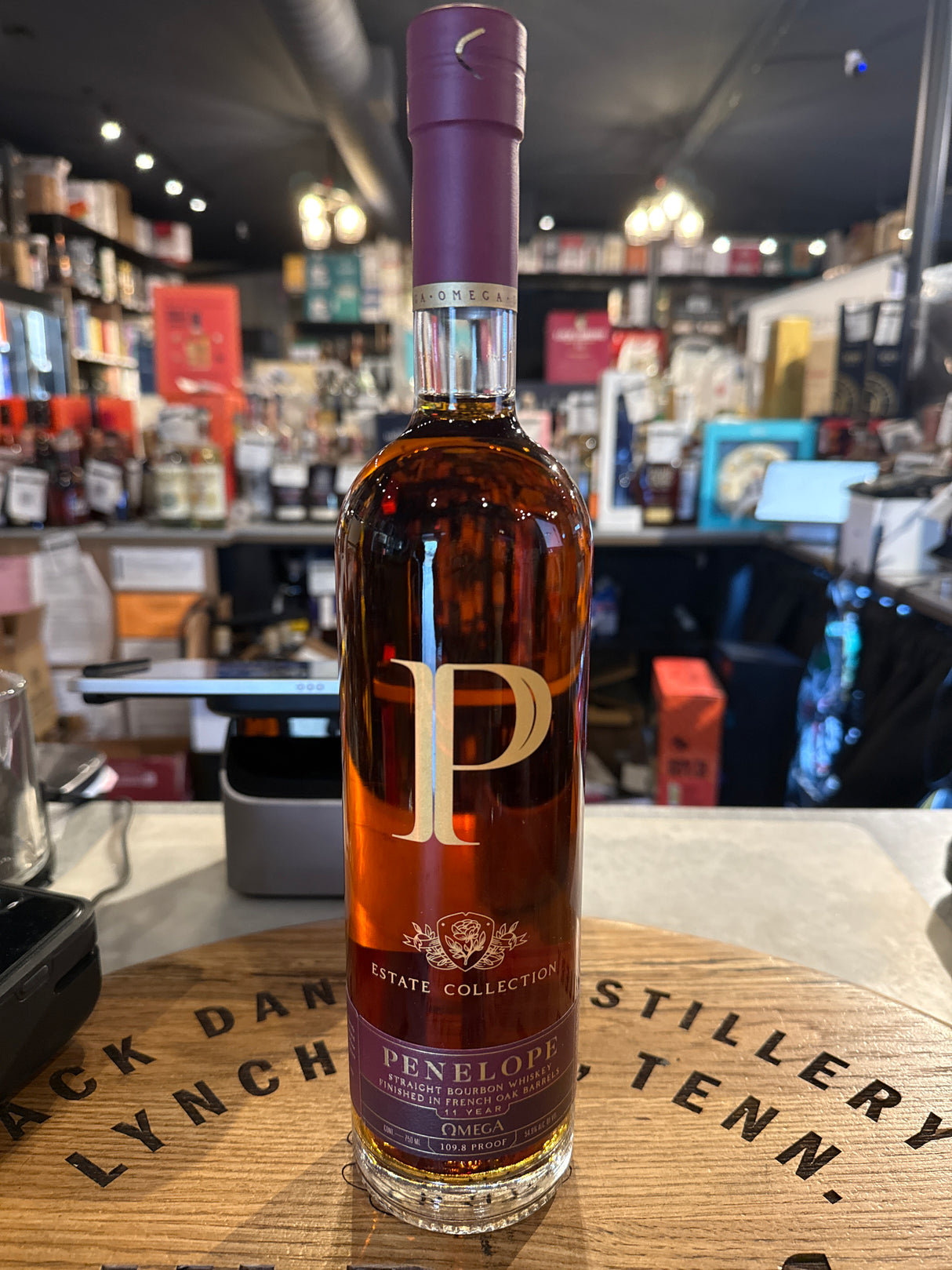 Penelope Estate Collection OMEGA 109.8 Proof 750ml bundle $20 rebate for instore pickup