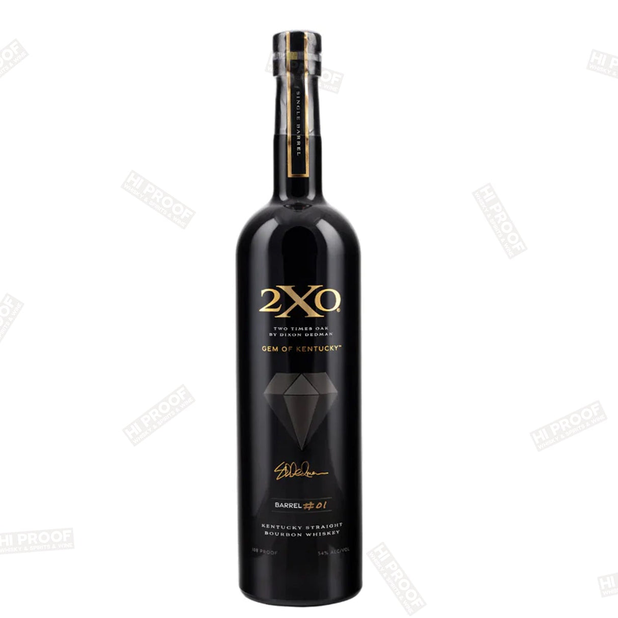2XO Gem of Kentucky Straight Bourbon Whisky 750ml - Hi Proof - 2XO