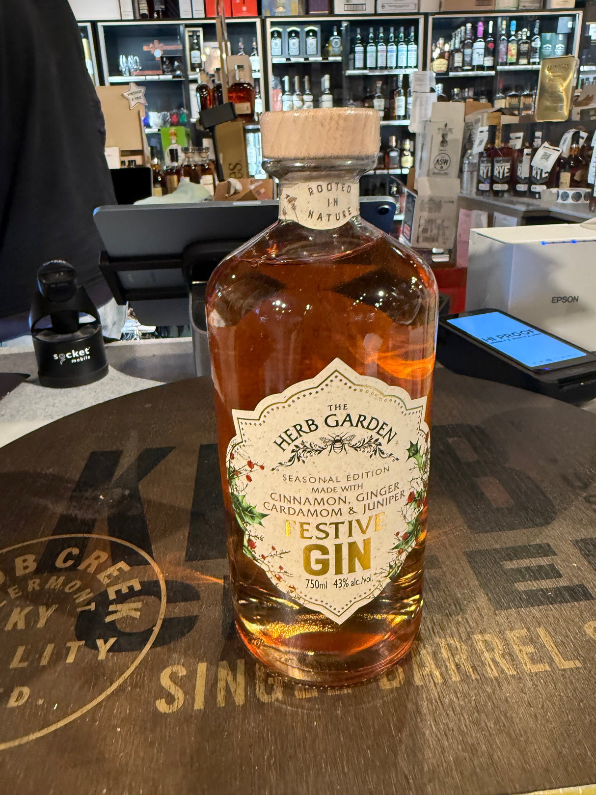 The Herb Garden Festive Gin 43% Alc 750ml