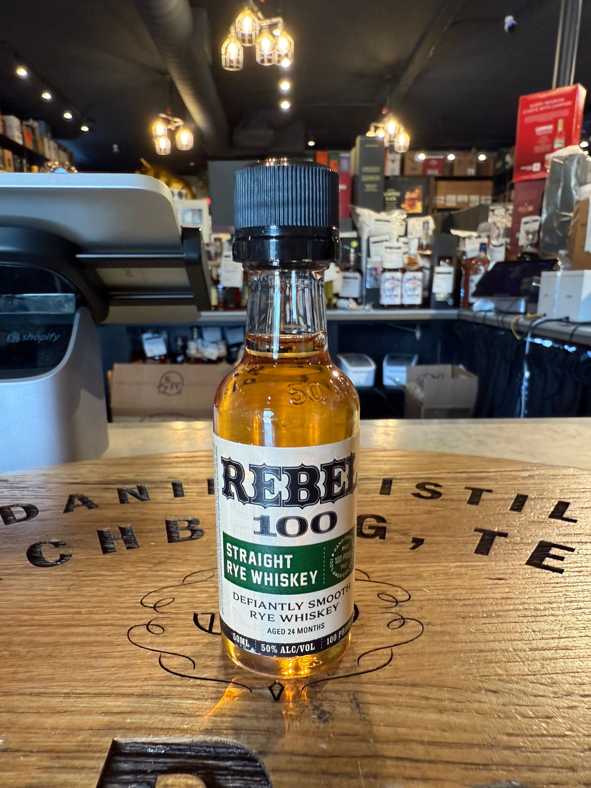 Rebel Straight Rye 100 Proof 50ml
