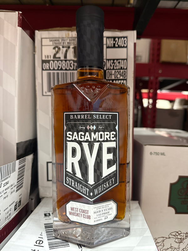 Sagamore Rye Whiskey 9 Years Barrel #63 750ml