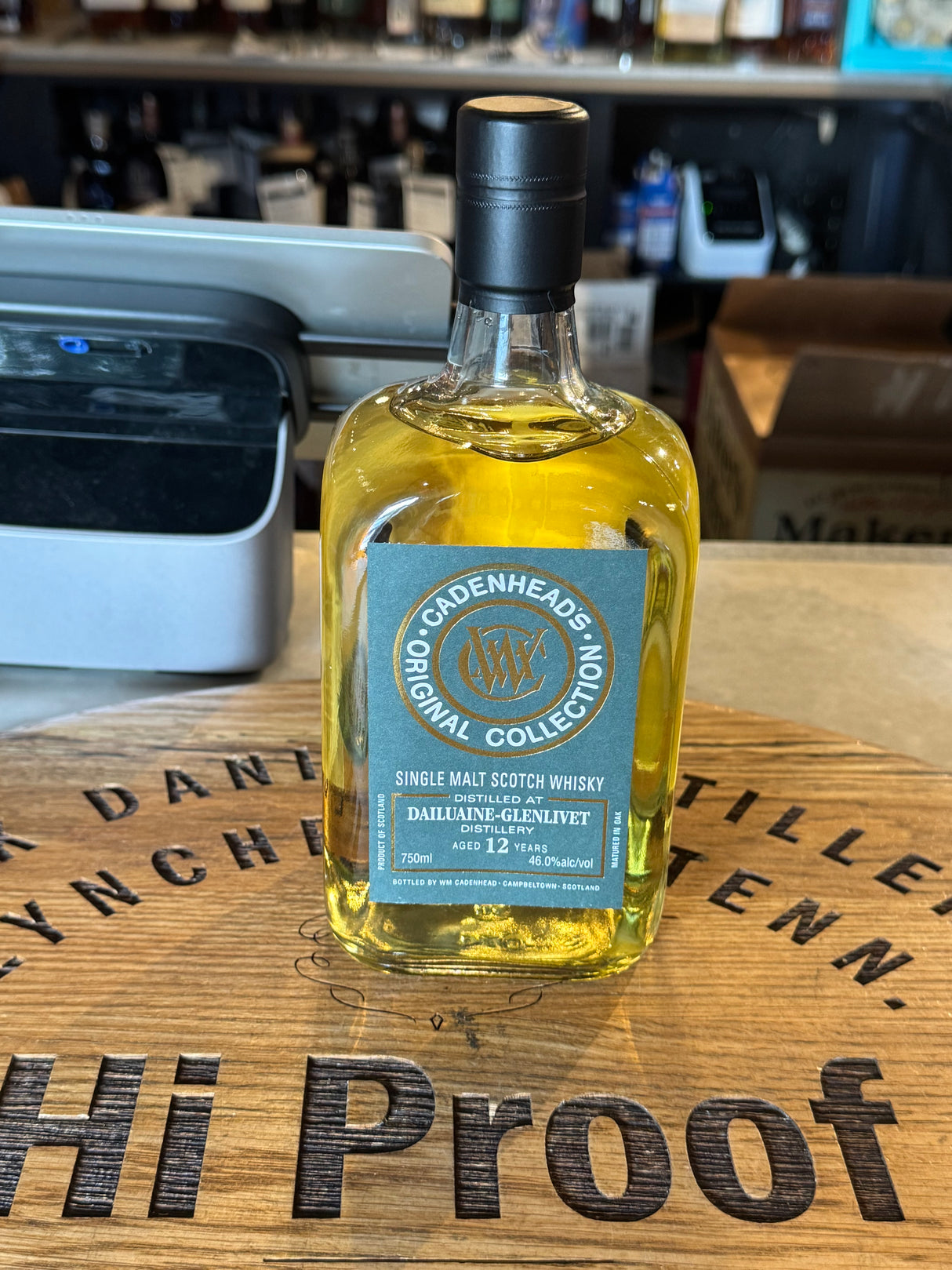 Cadenhead's 2013 Dailuaine-Glenlivet 12 Year 92 Proof 750mL