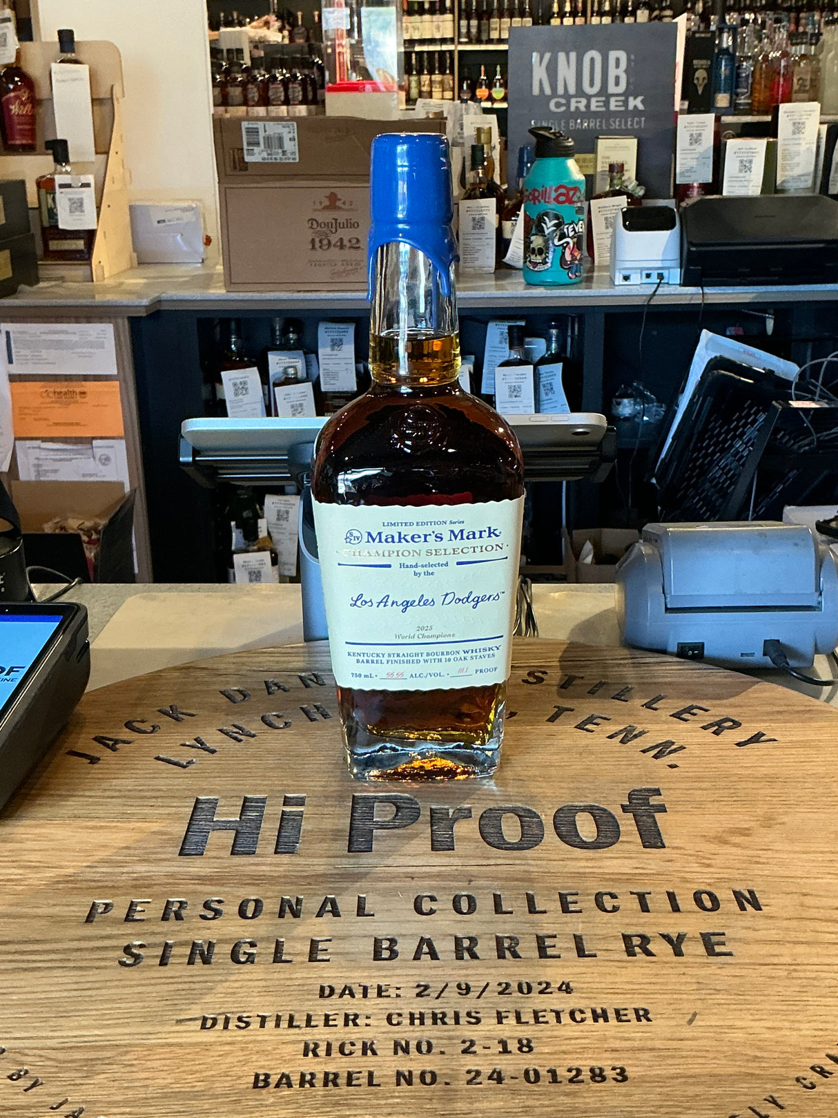 Maker’s Mark LA Dodger's Champion Edition 111.1 Proof 750ml