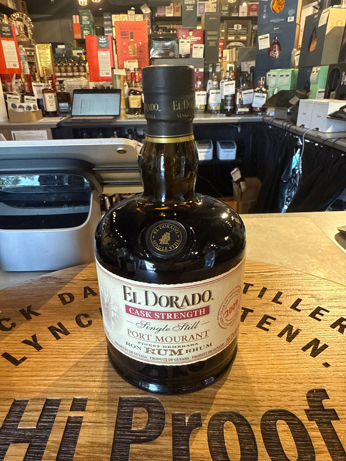 El Dorado Single Still Rum - Port Mourant (PM), Cask Strength, 750ml