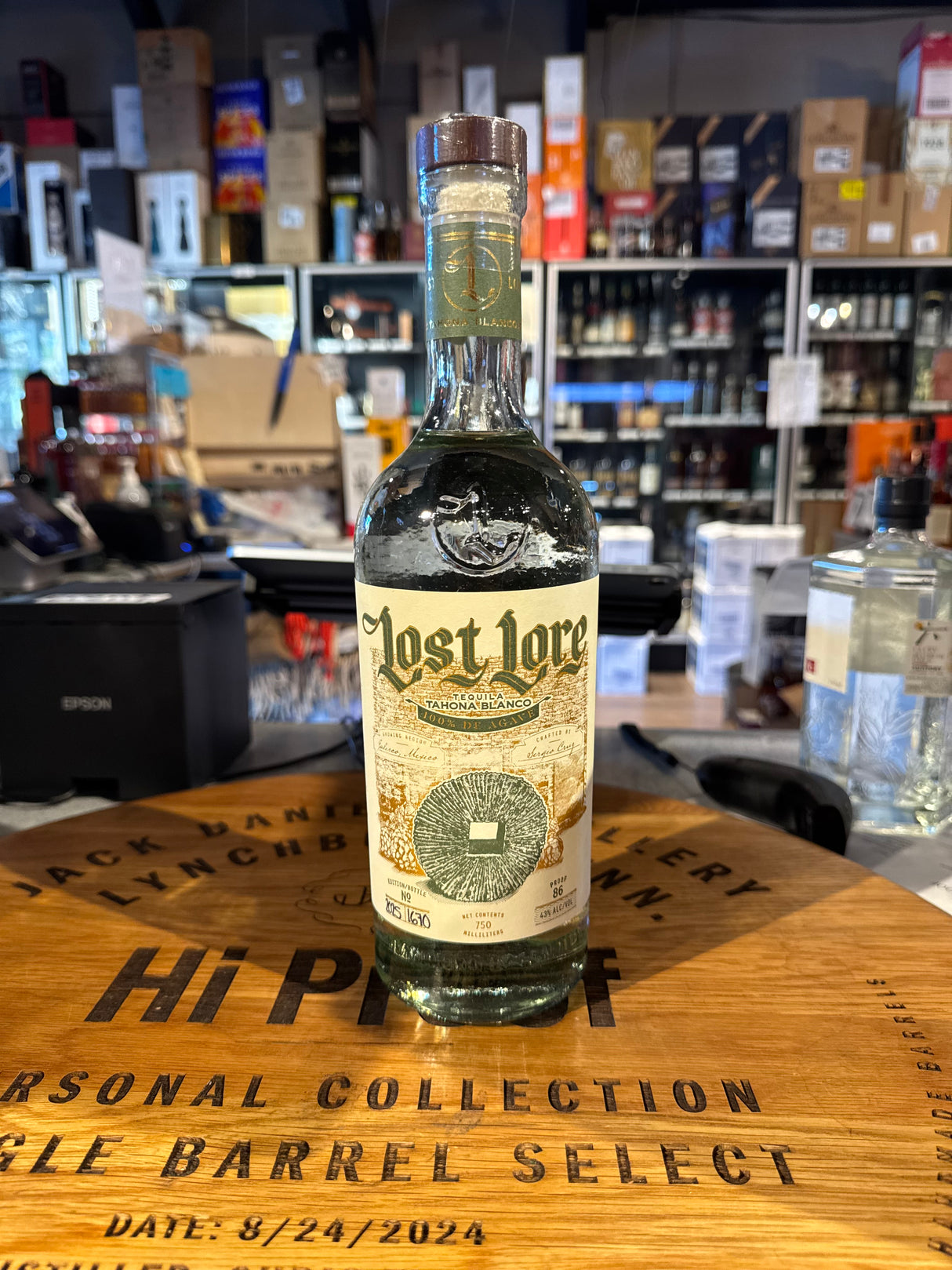 Lost Lore Tahona Blanco 86 Proof 750ml