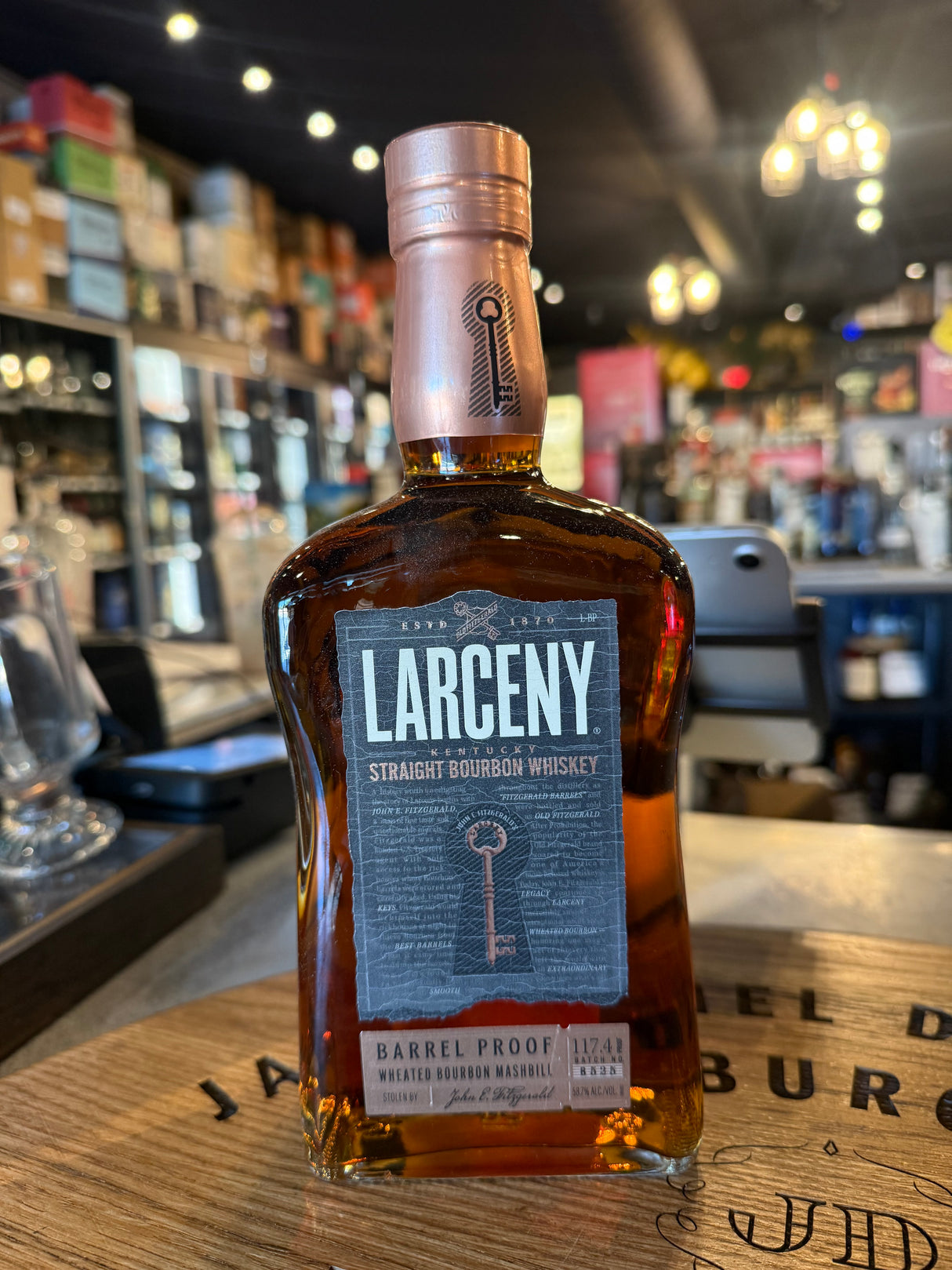 Larceny Barrel Proof Batch B525 (117.4 proof) 750mL