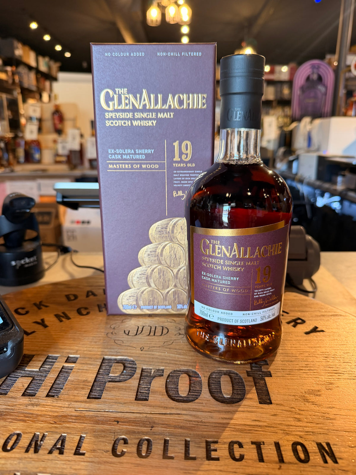 GlenAllachie 19 Year Old Ex-Solera Sherry Cask Matured 700ml 50%