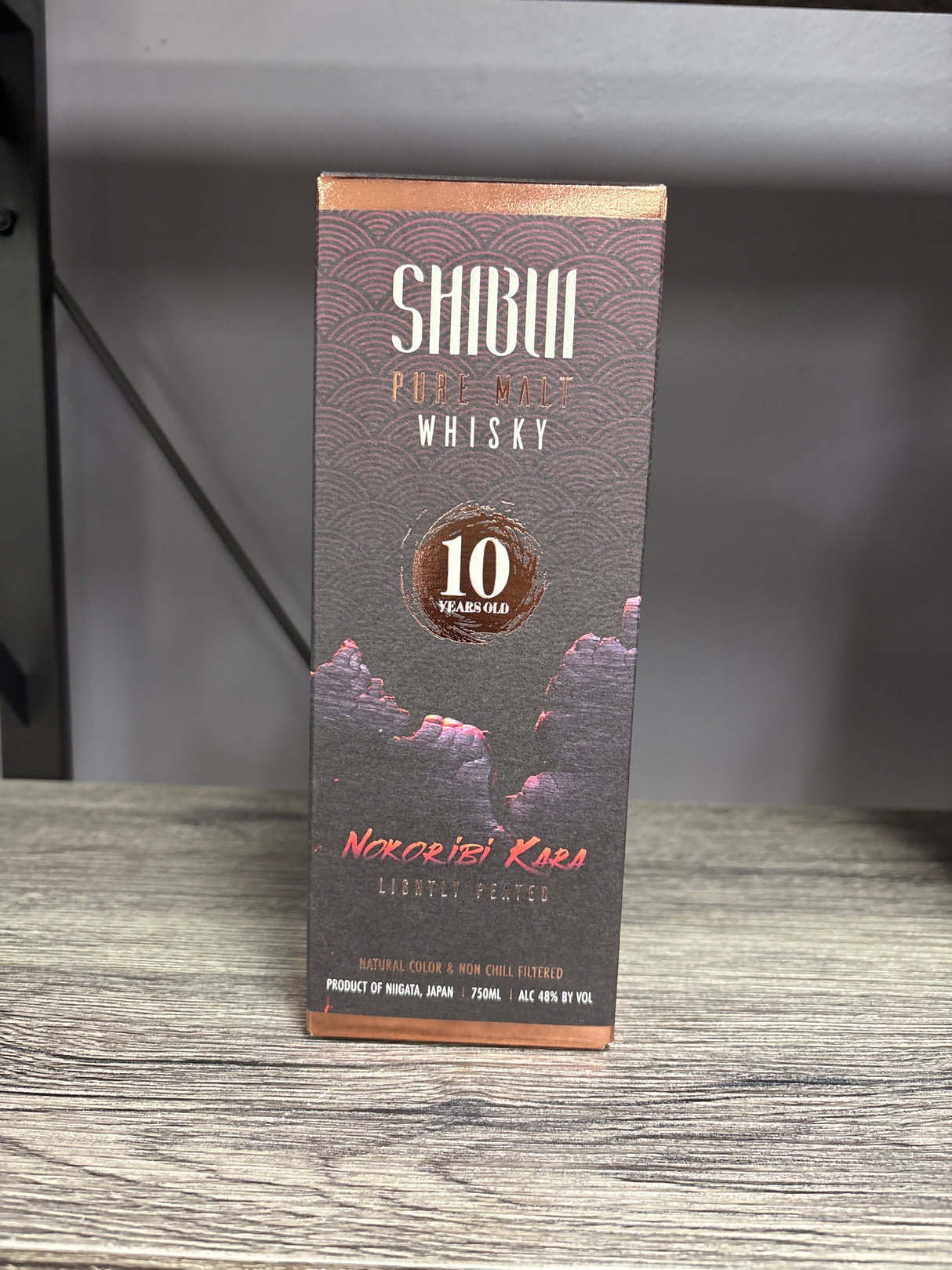 Shibui Nokoribi Kara 10 Year Japanese Whisky 750ml