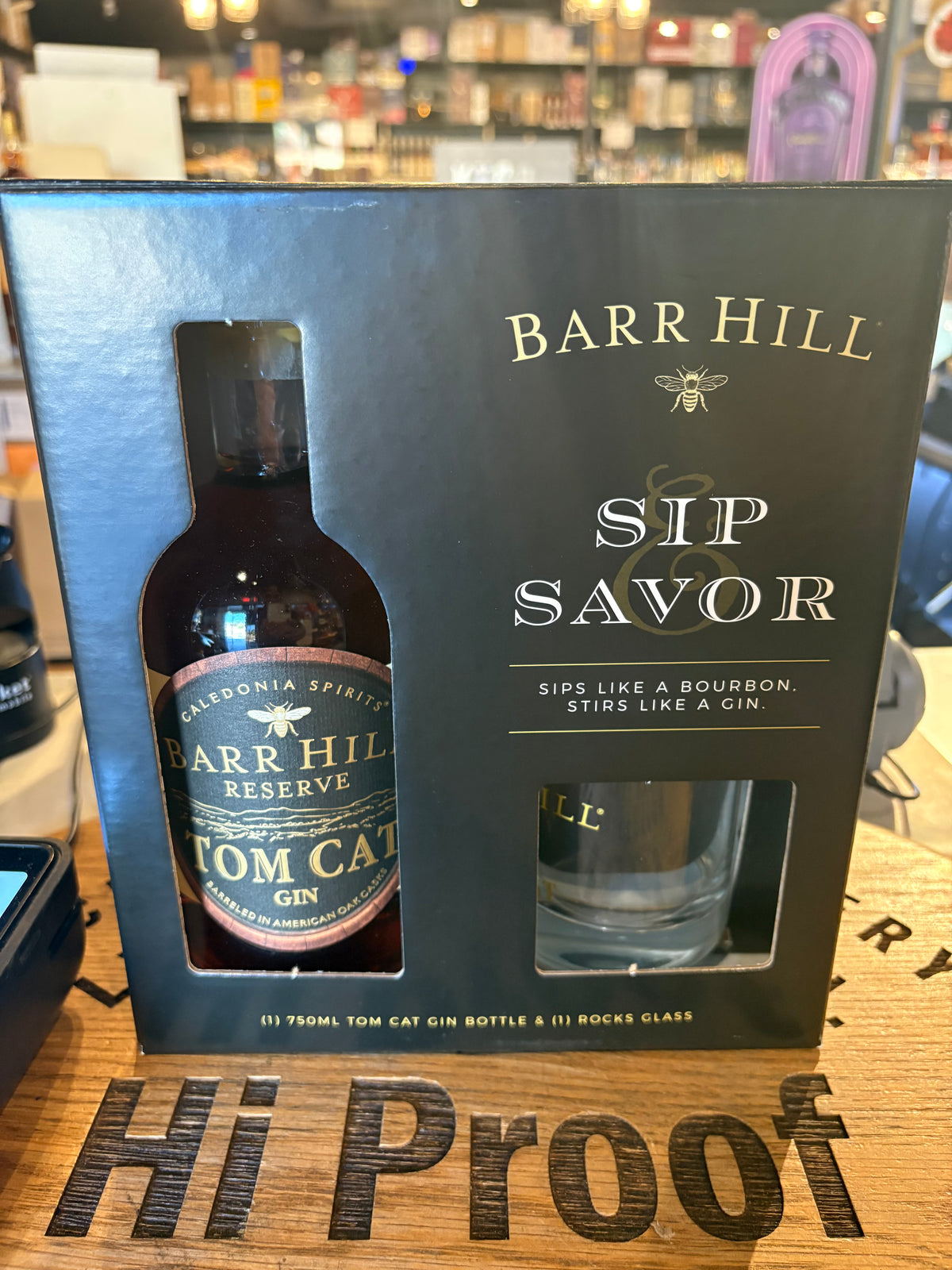 Barr Hill Tom Cat Reserve Gin Sip Savor Gift Set
