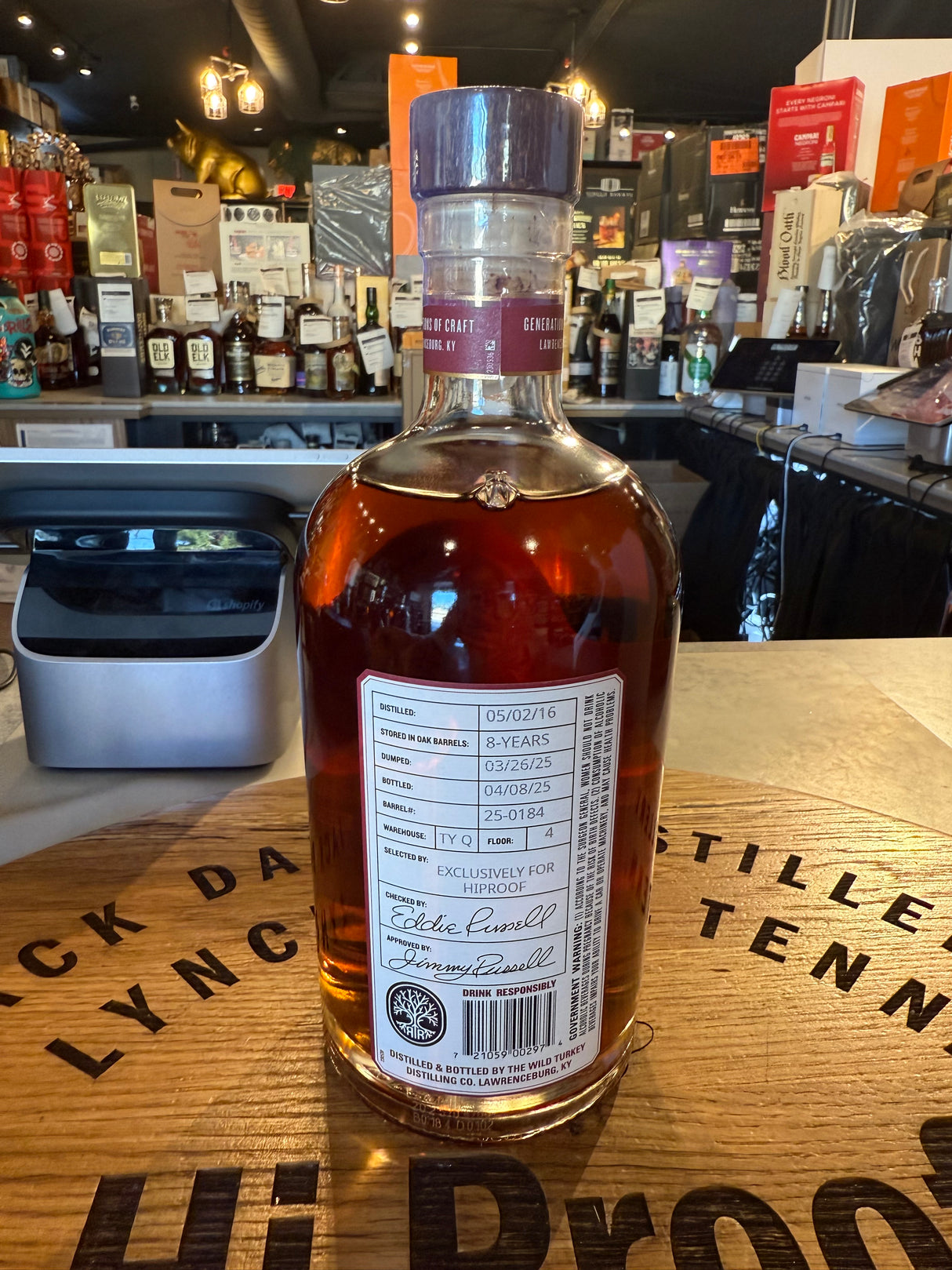 Russell's Reserve Single Barrel HI PROOF PICK TY-Q 750ml