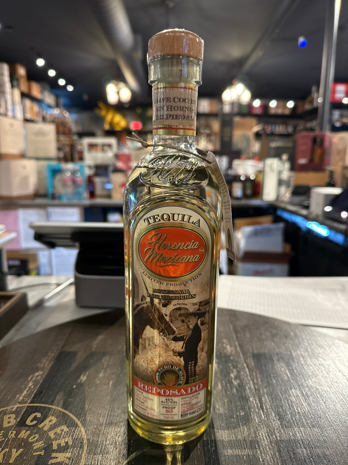 HERENCIA 100% Agave Reposado Tequila 750ml