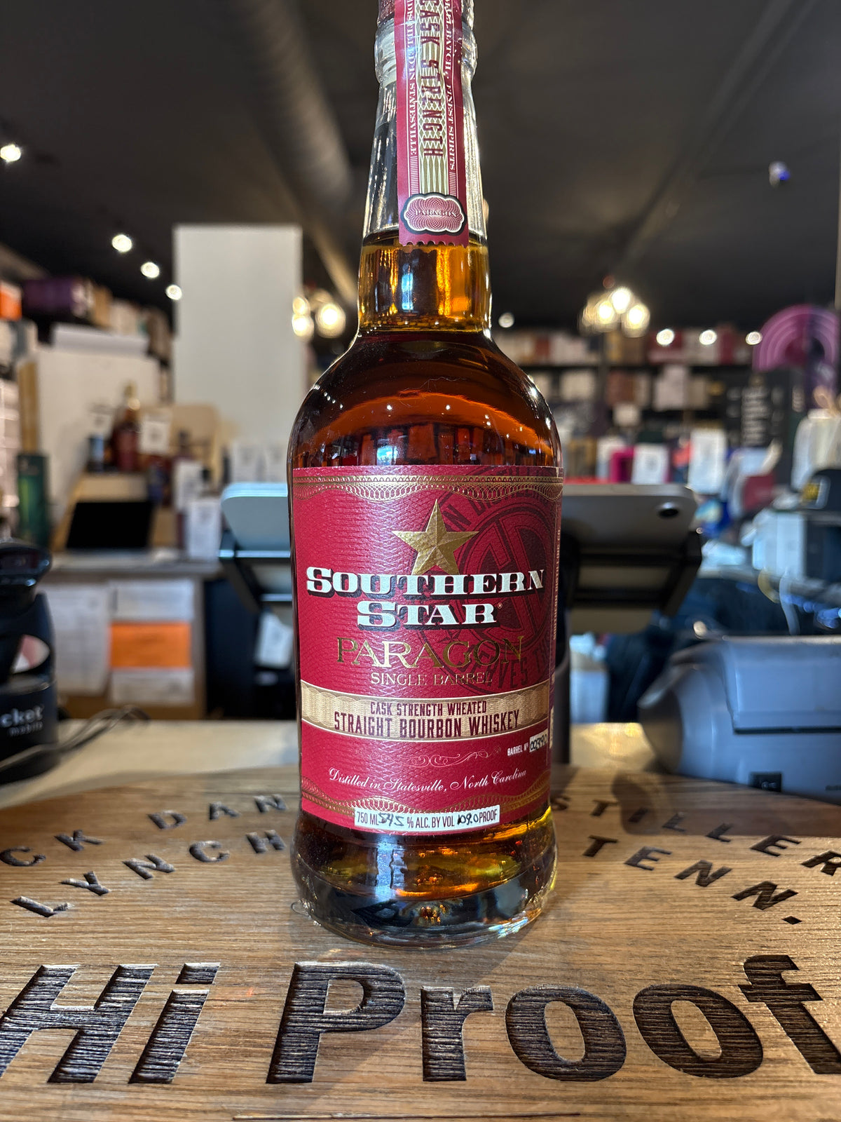 Southern Star Paragon Private Barrel Cask Strength Wheated Straight Bourbon Whiskey 750ml