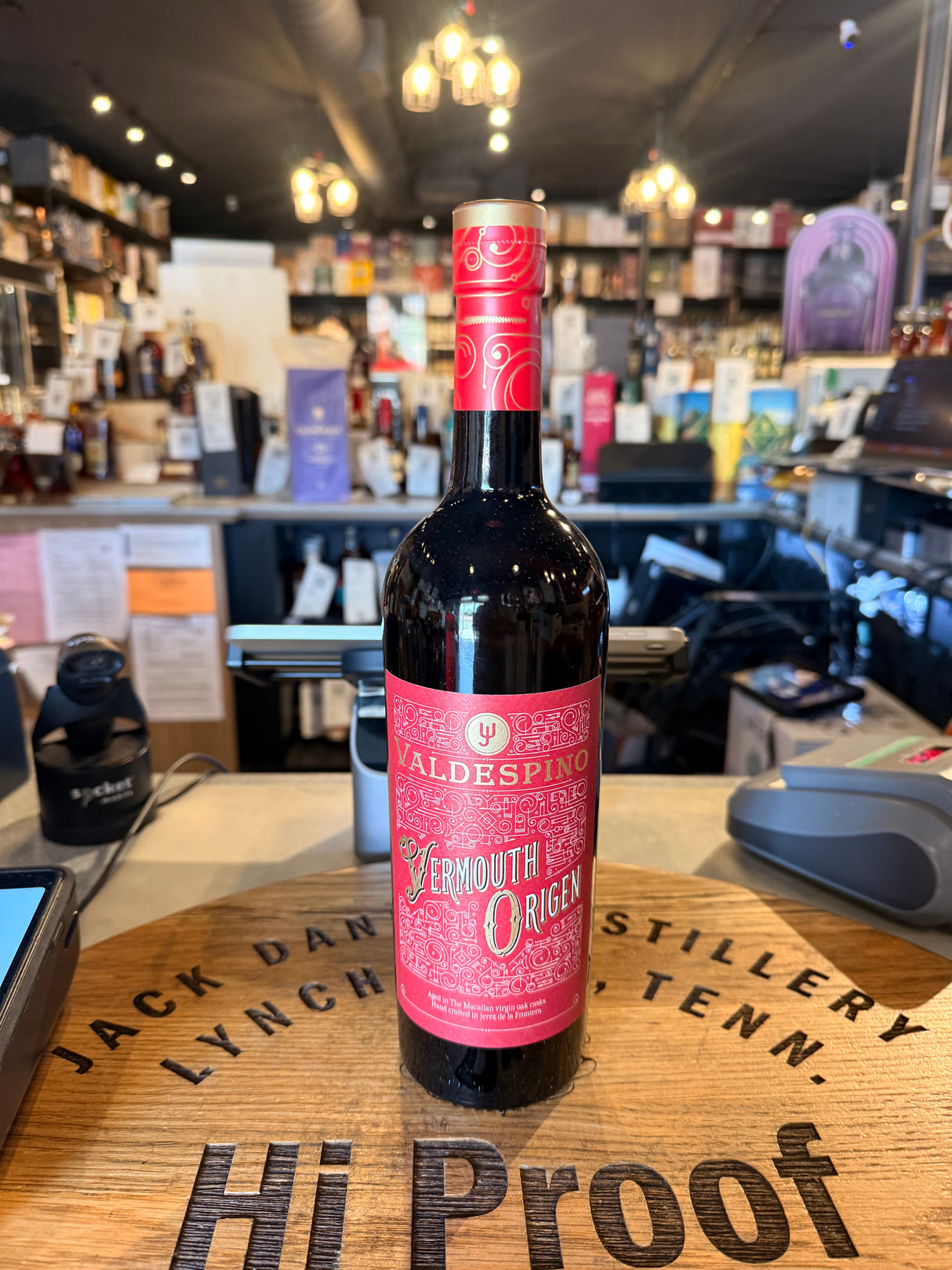 Valdespino Vermouth "Origen" aged in macallan virgin oak casks 750ml
