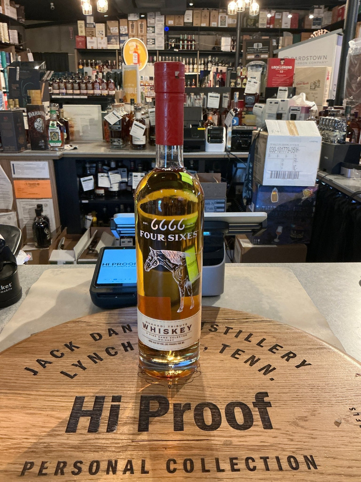 6666 Blended American Whiskey 750ml - Hi Proof - 6666