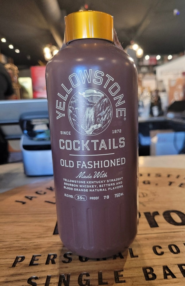YellowStone Old Fashioned Cocktail R.T.D 70 Proof 750mL