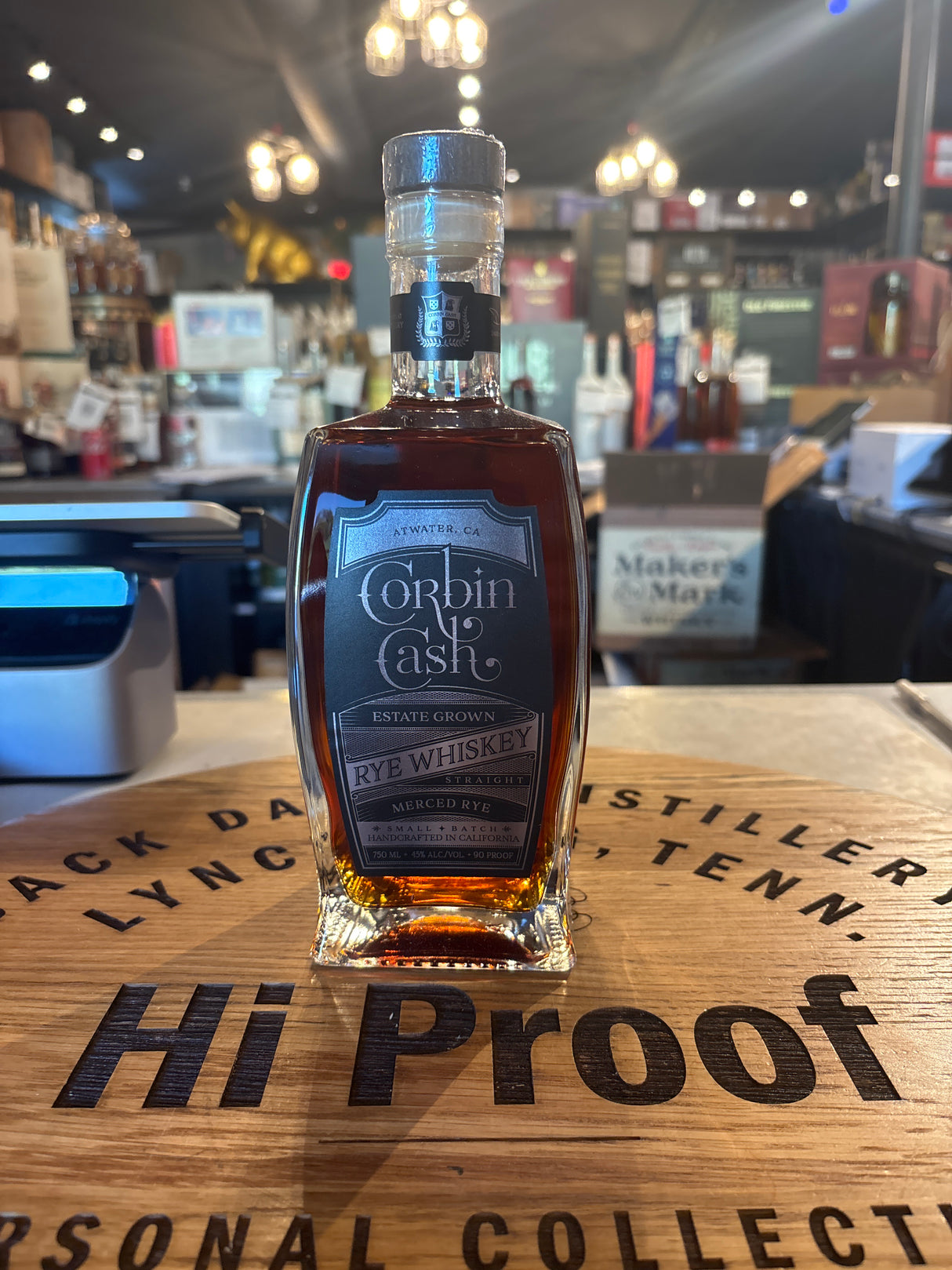 Corbin Cash Merced Rye 5 Year 90 Proof