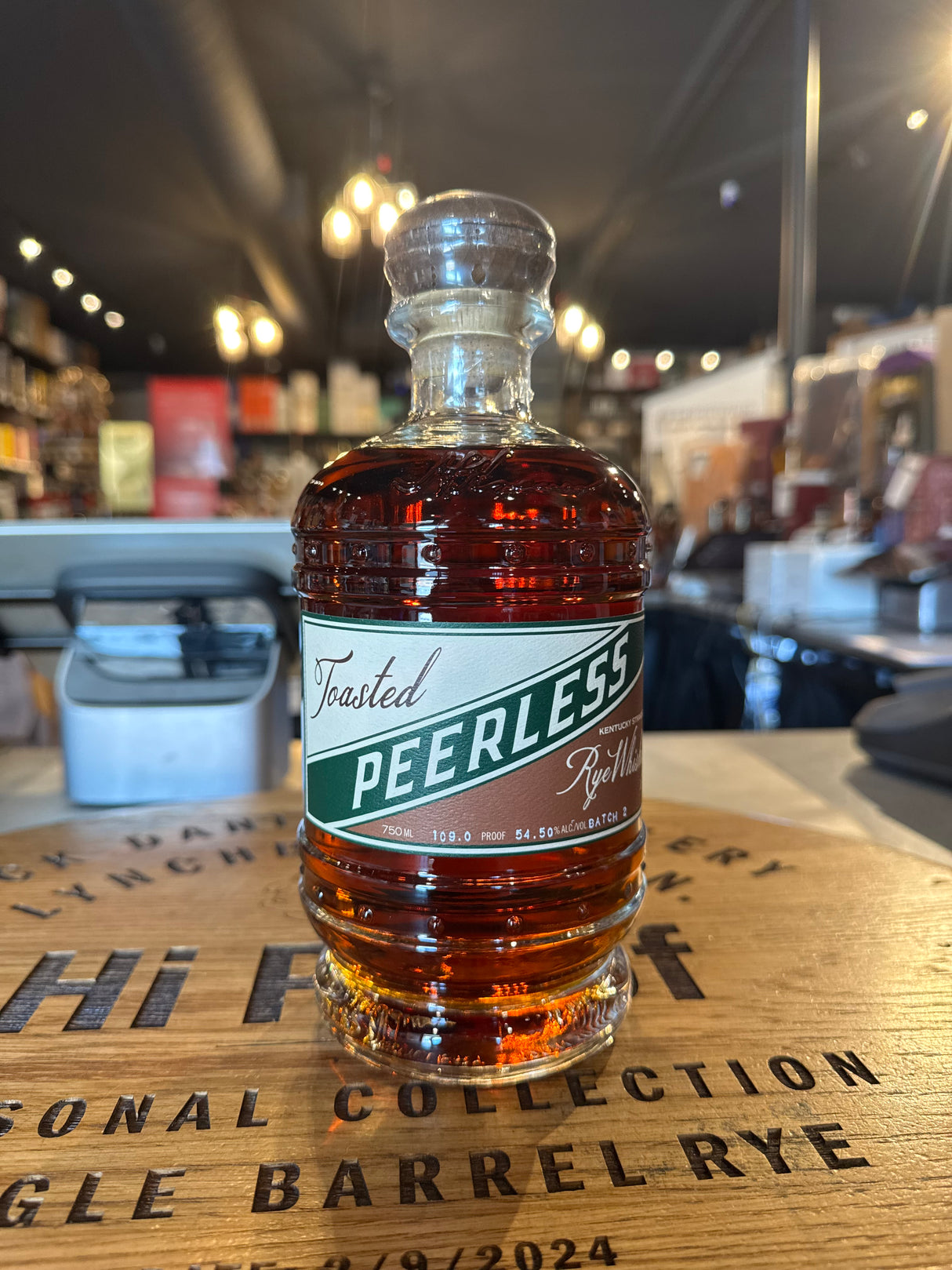 Peerless Toasted Rye 109 Proof 750ML