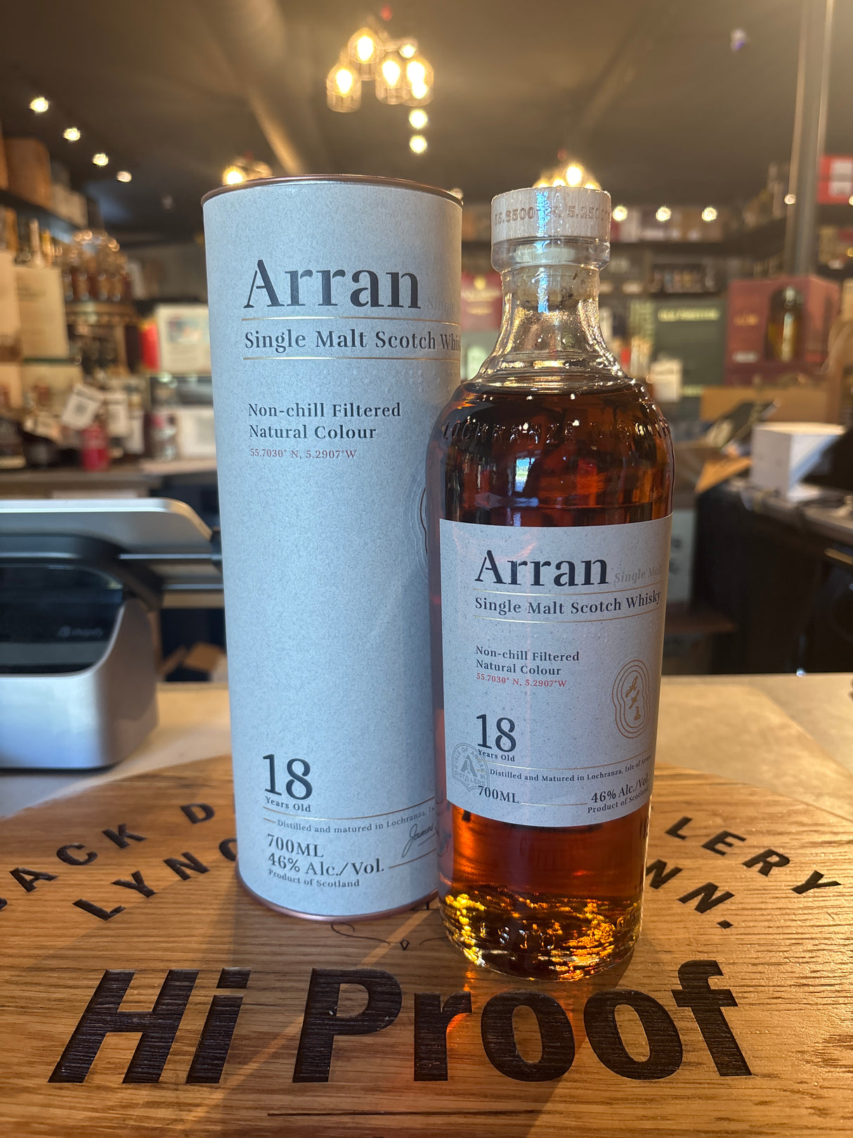 ARRAN SCOTCH SINGLE MALT 18YEAR 92PROOF 700ml