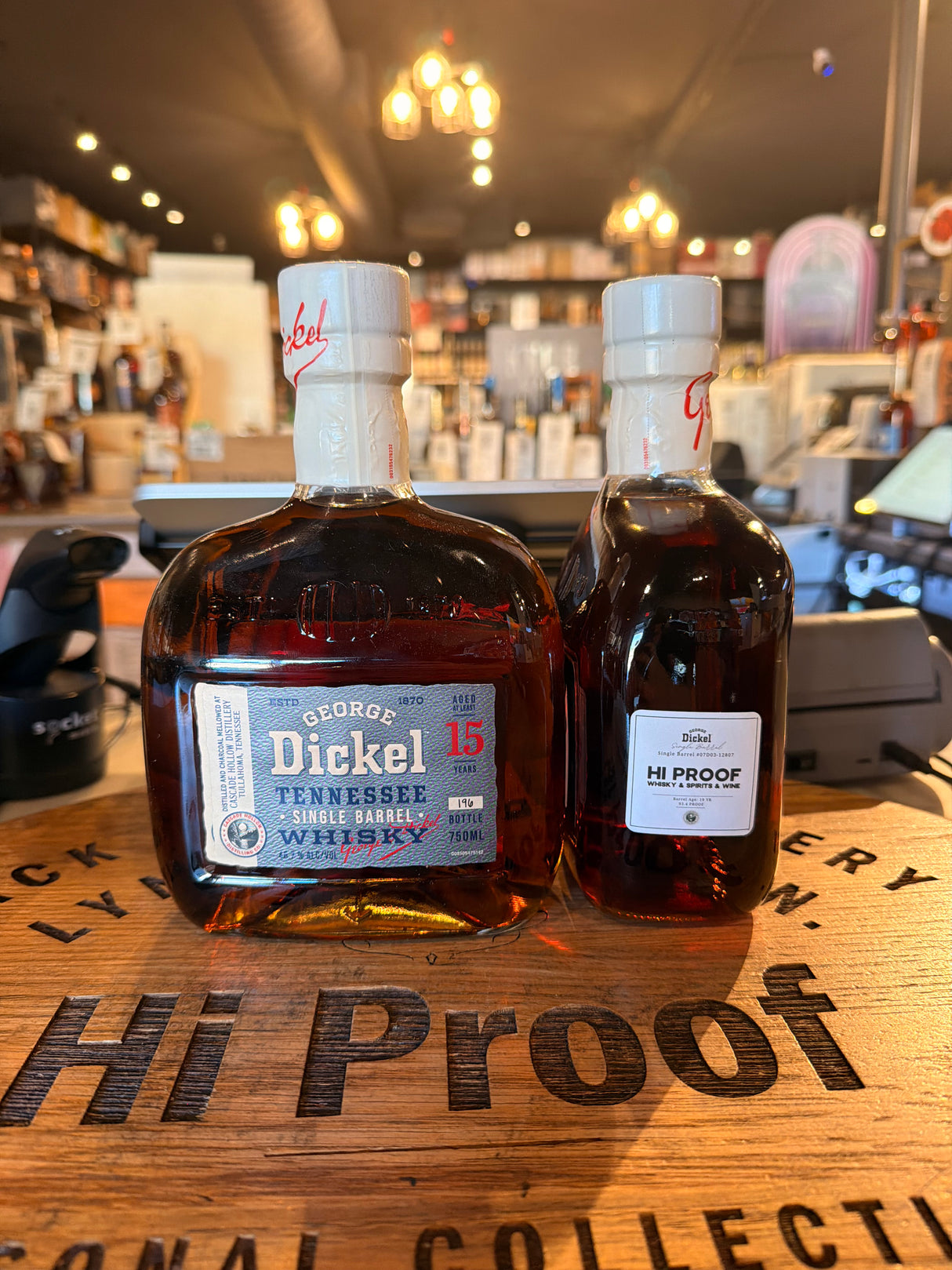 Dickel 15 Year Single Barrel 93.4 Proof 750ml Barrel #12907 Acutal 17 years old