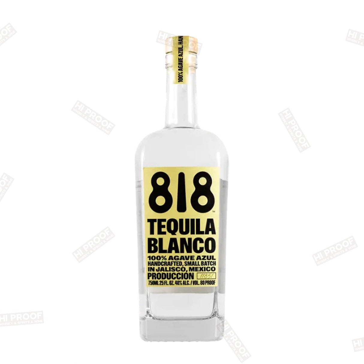 818 Tequila Blanco 750ml - Hi Proof - 818 Tequila