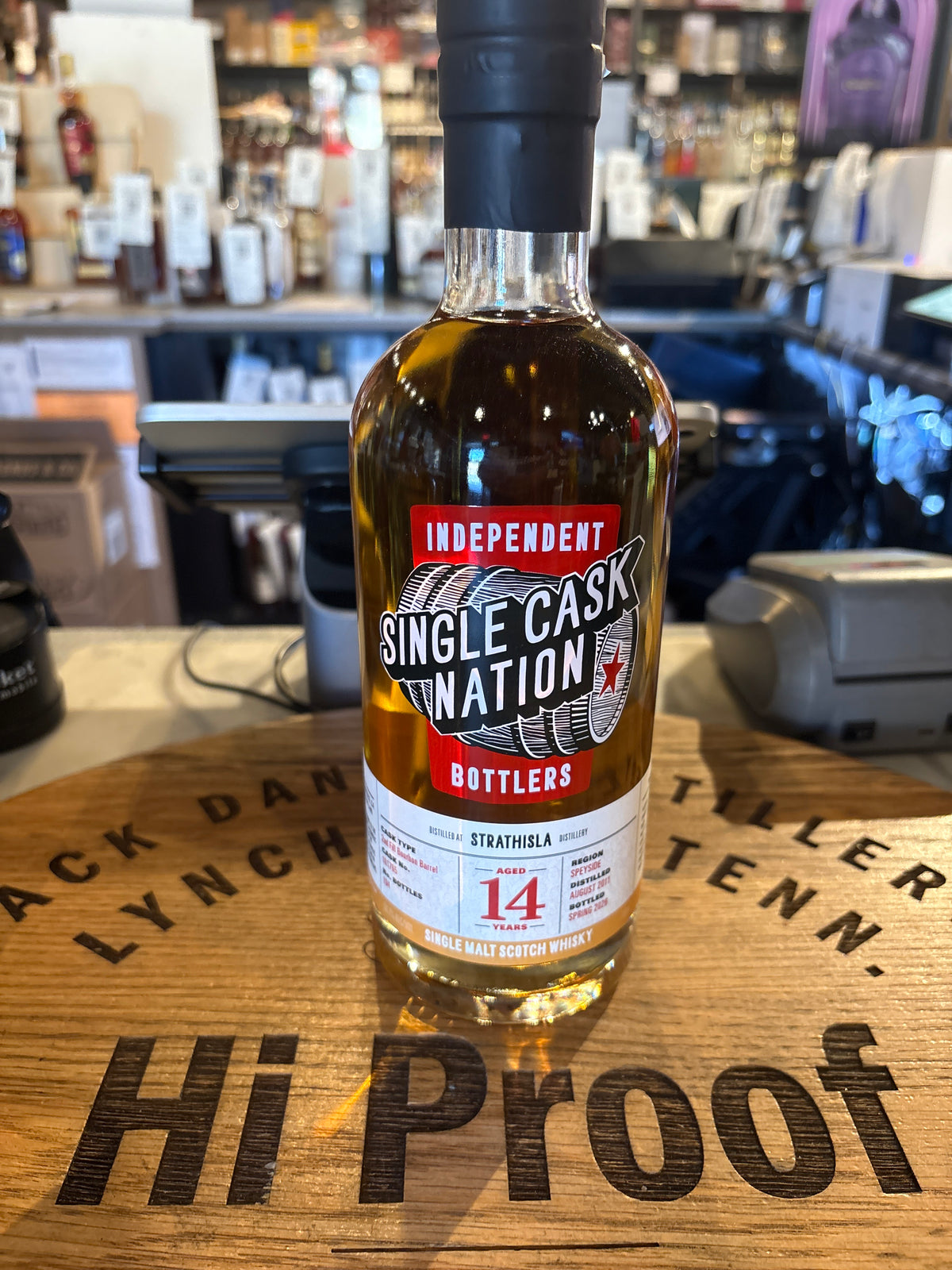 Single Cask Nation Strathisla 14 Year Old 2011 Cask #161765 2nd Fill Bourbon Cask 58.7% 700ml