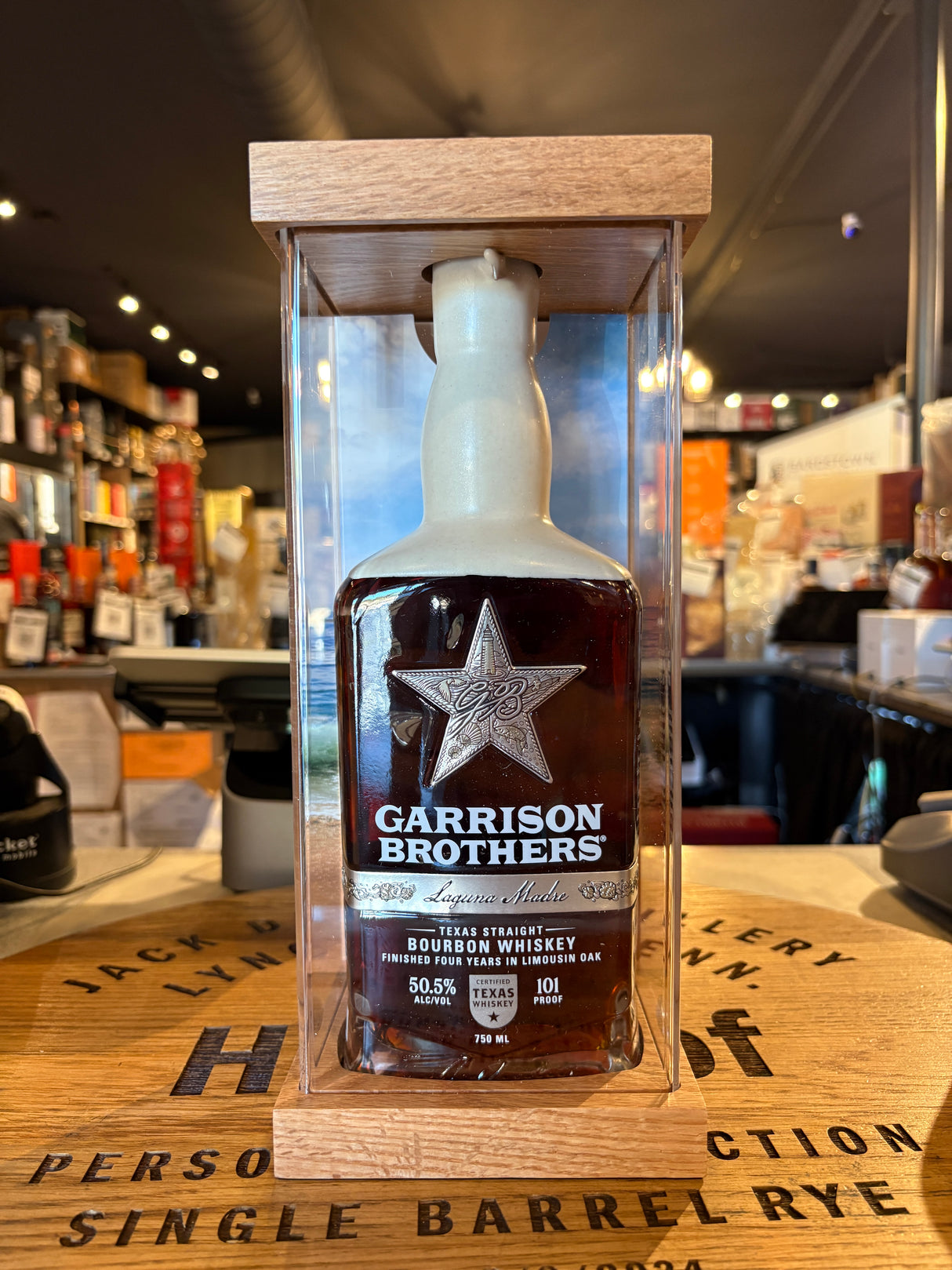 GARRISON BROTHERS LAGUNA MADRE 101 PROOF BOURBON WHISKY 750ml