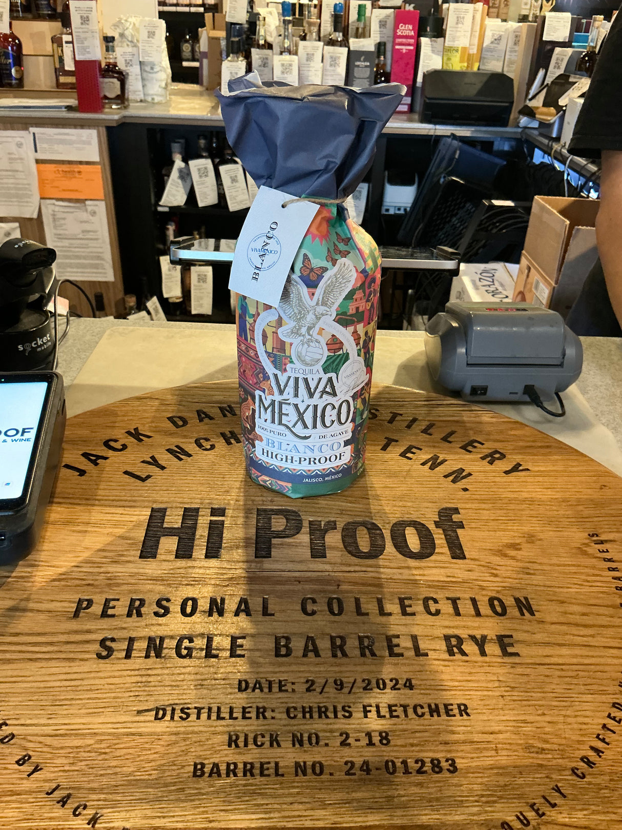 Viva Mexico High Proof " World Edition" Blanco Tequila 750ml