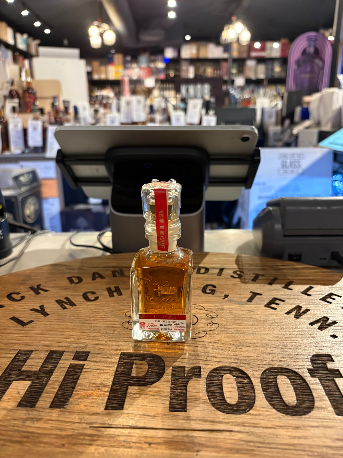 Cava De Oro Tequila Anejo 50ml