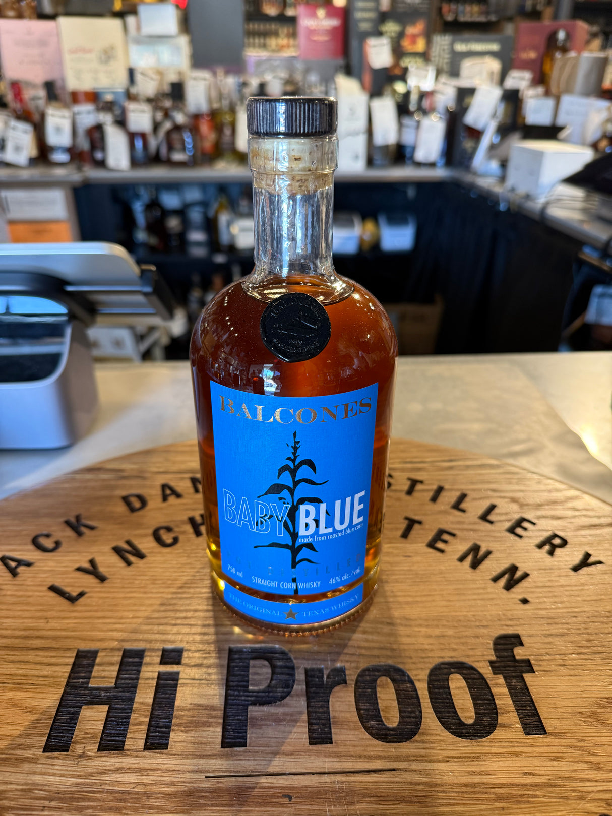 BALCONES BABY BLUE STRAIGHT CORN WHISKY 750ml