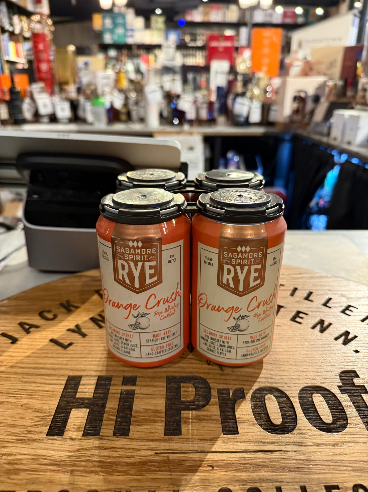 Sagamore RYE Cocktail Orange Crush Can 4 Pack * 355mL