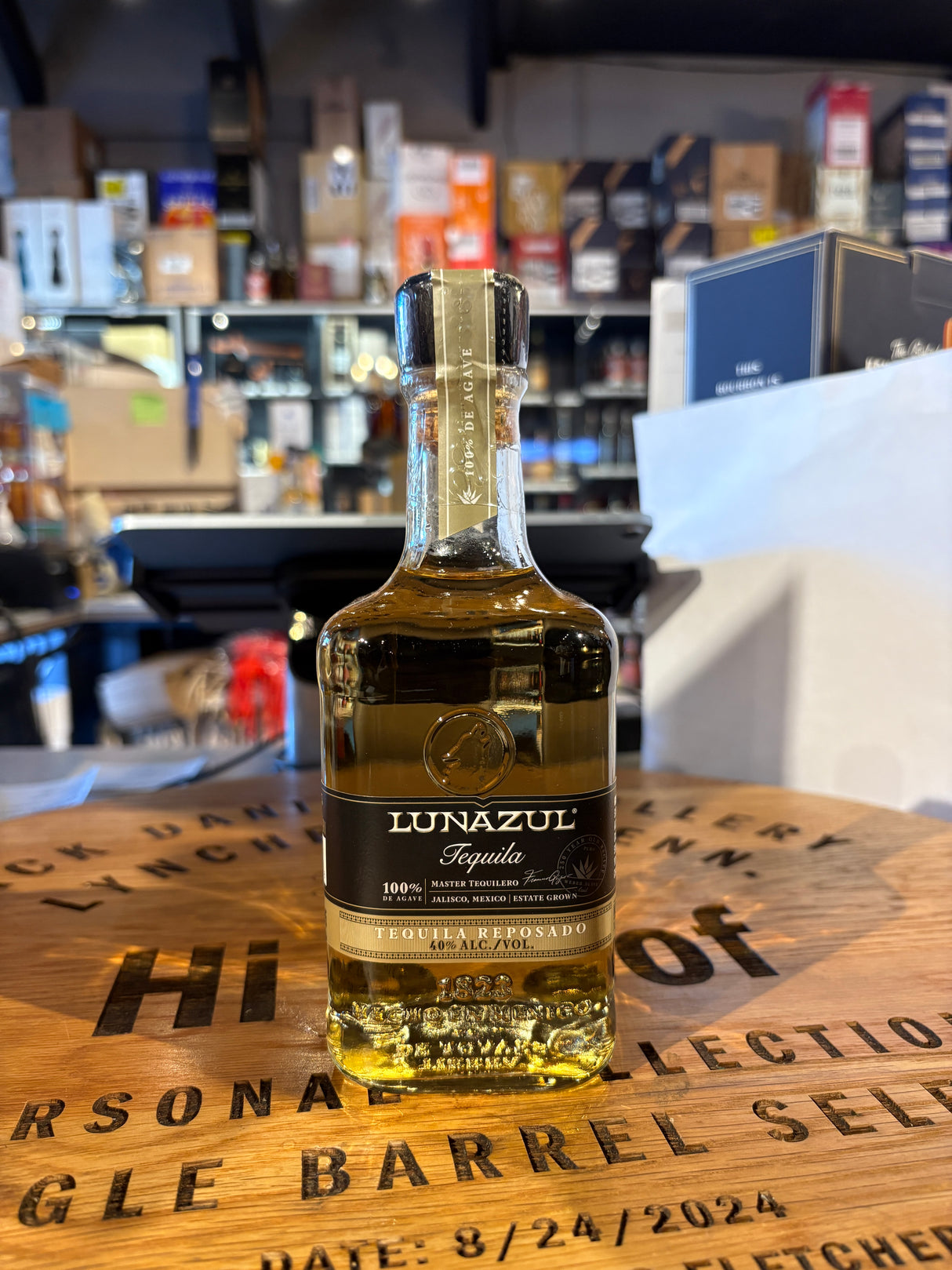 Lunazul Tequila Reposado 80 Proof 375mL